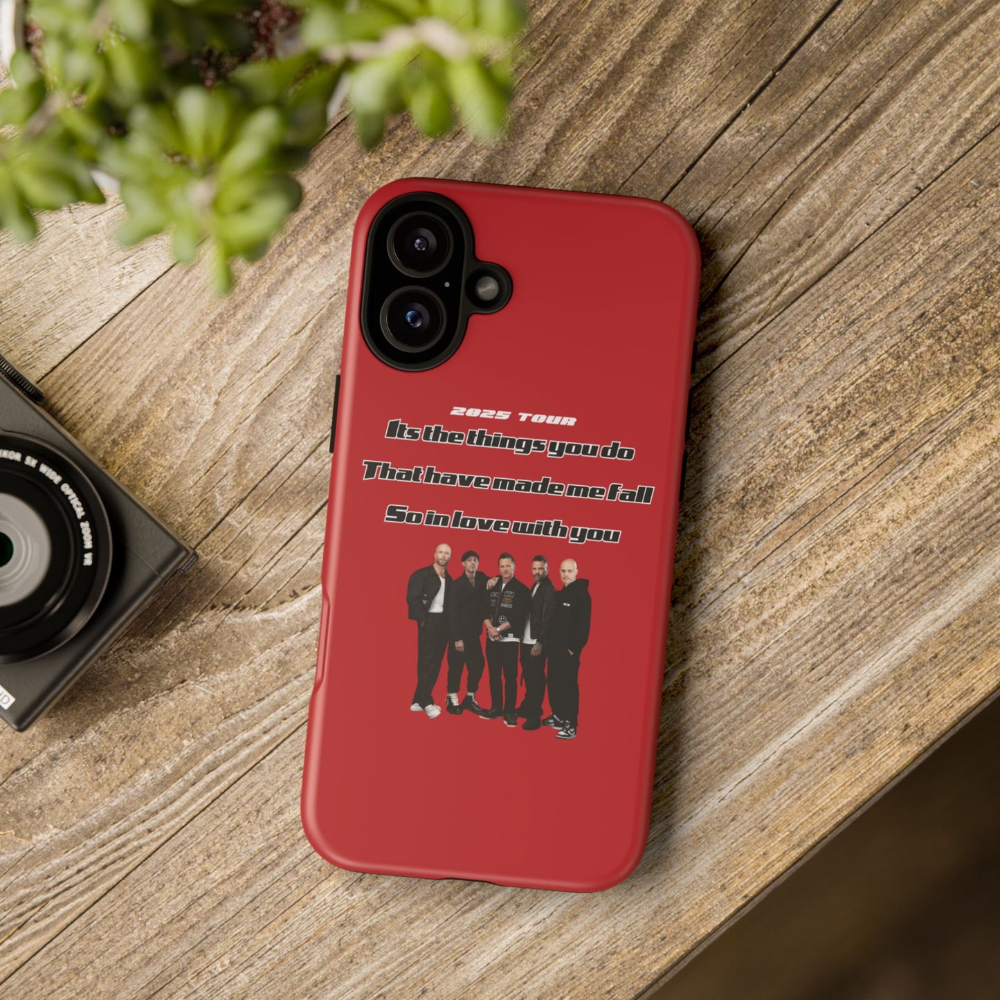 Original Five Fan Tough Case - 2025 Tour Edition unofficial Five boyband 5ive merchandise
