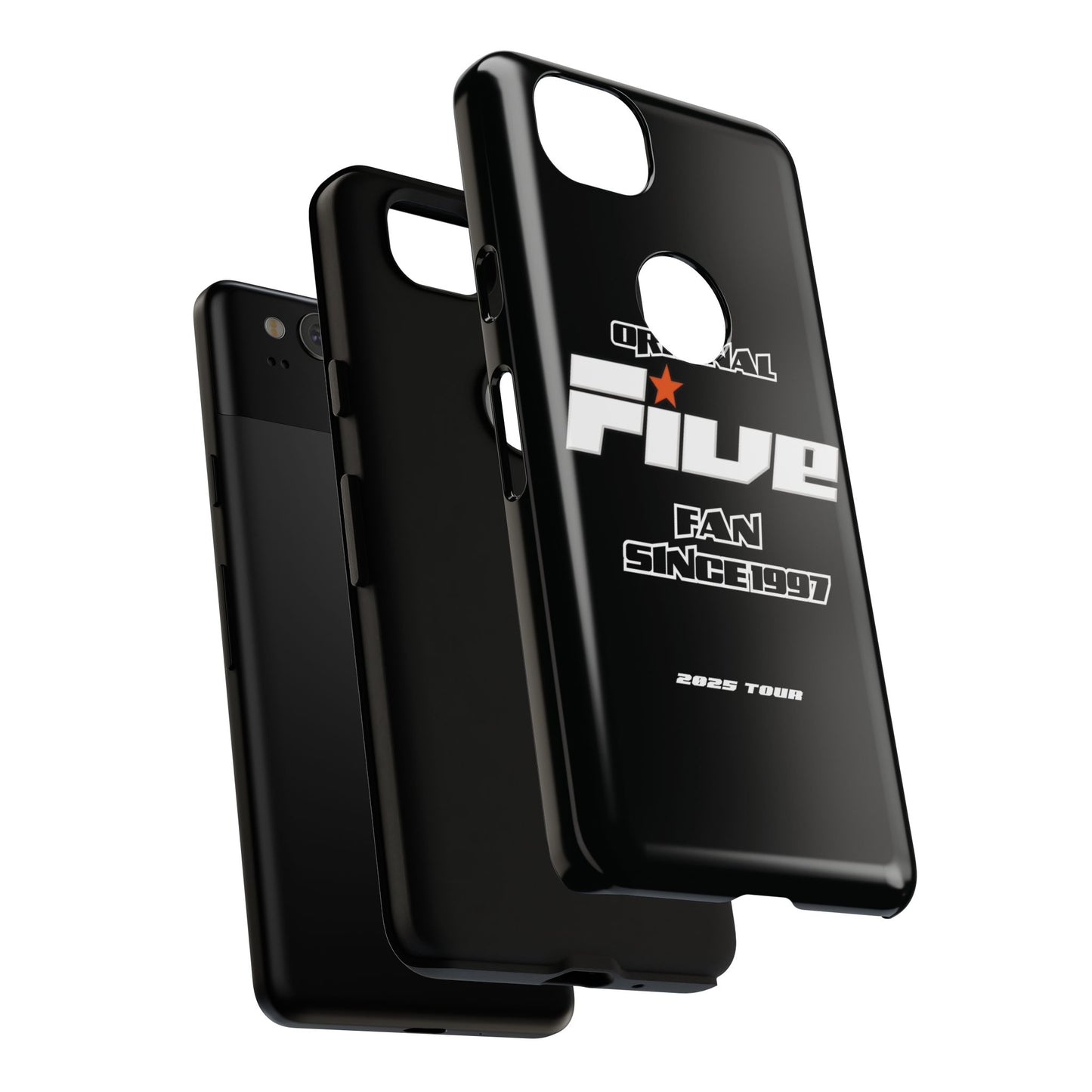 Original Five Fan Tough Case - 2025 Tour Edition unofficial Five boyband 5ive merchandise
