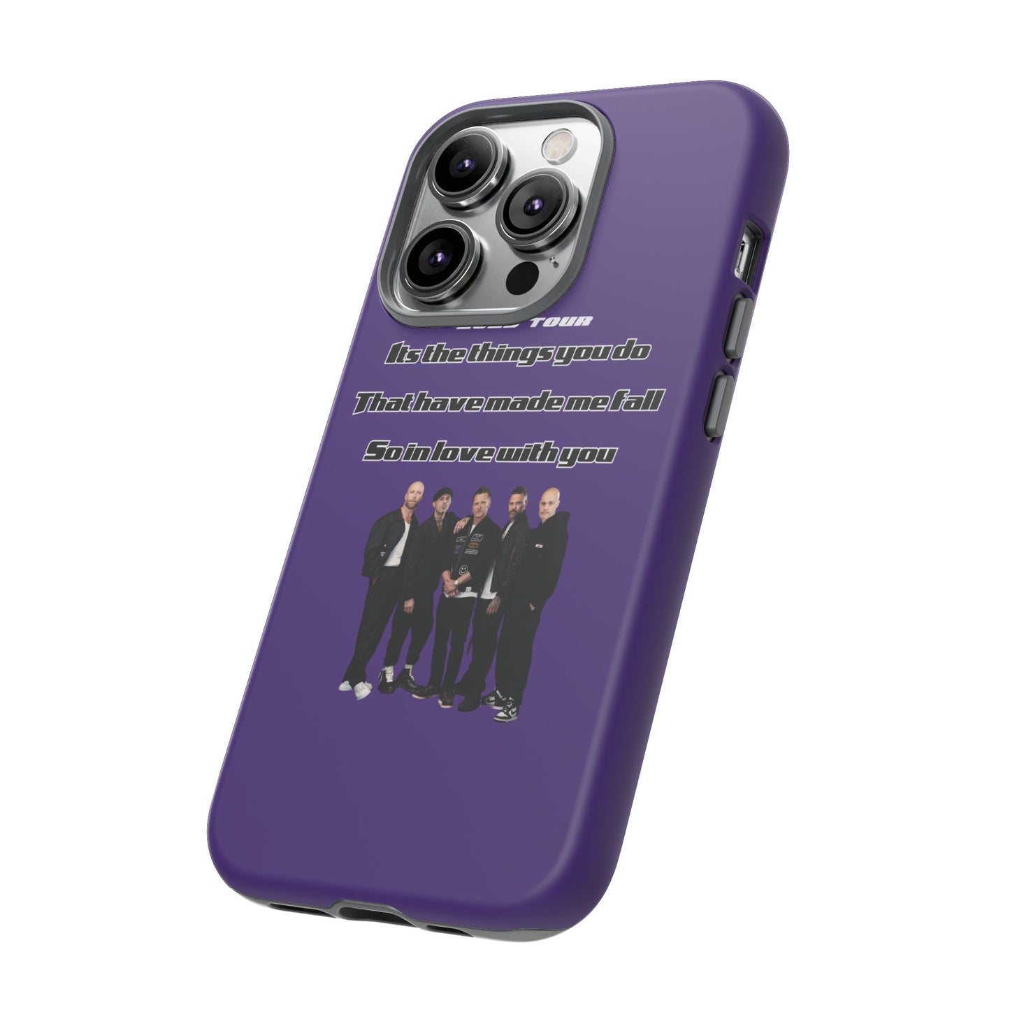 Original Five Fan Tough Case - 2025 Tour Edition unofficial Five boyband 5ive merchandise