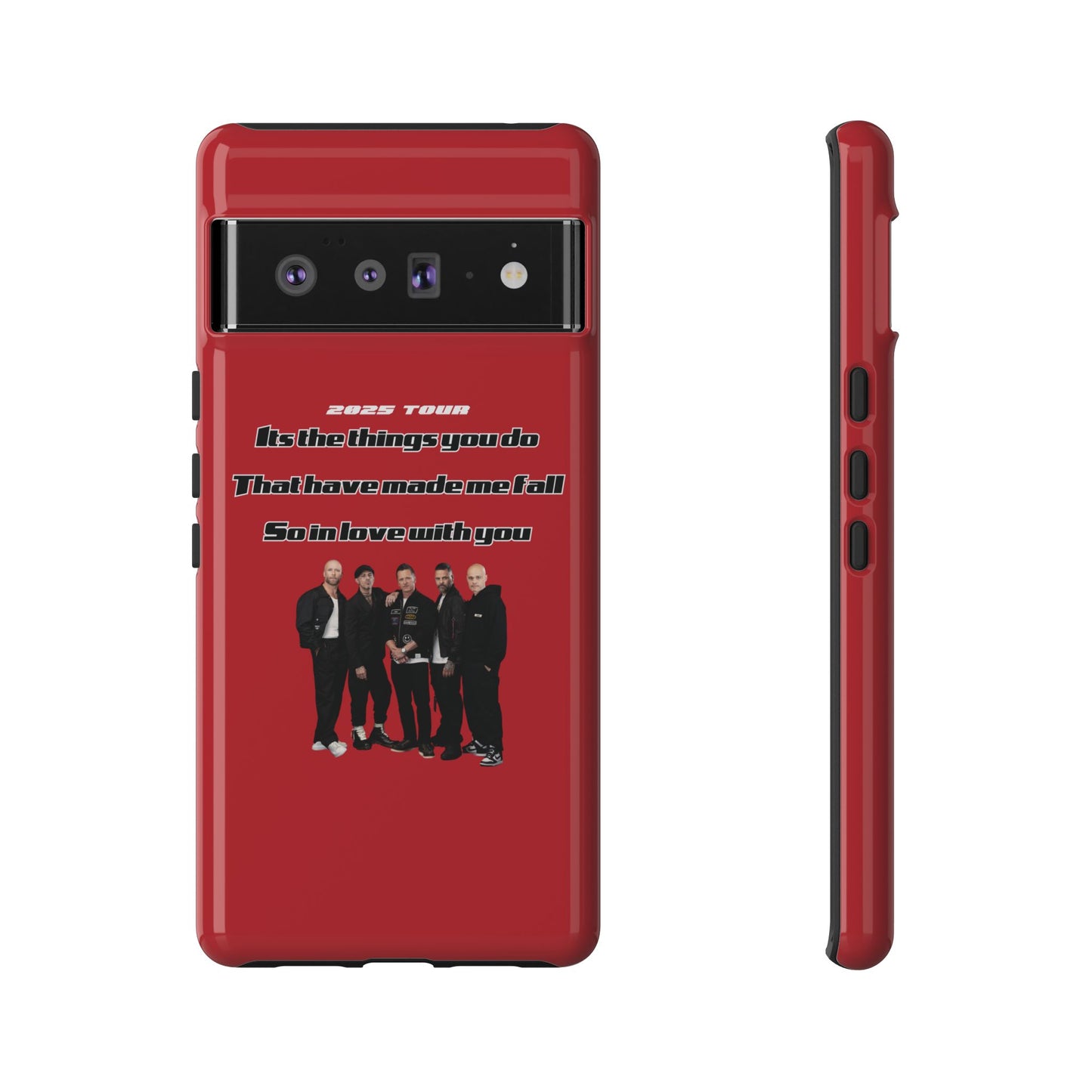 Original Five Fan Tough Case - 2025 Tour Edition unofficial Five boyband 5ive merchandise