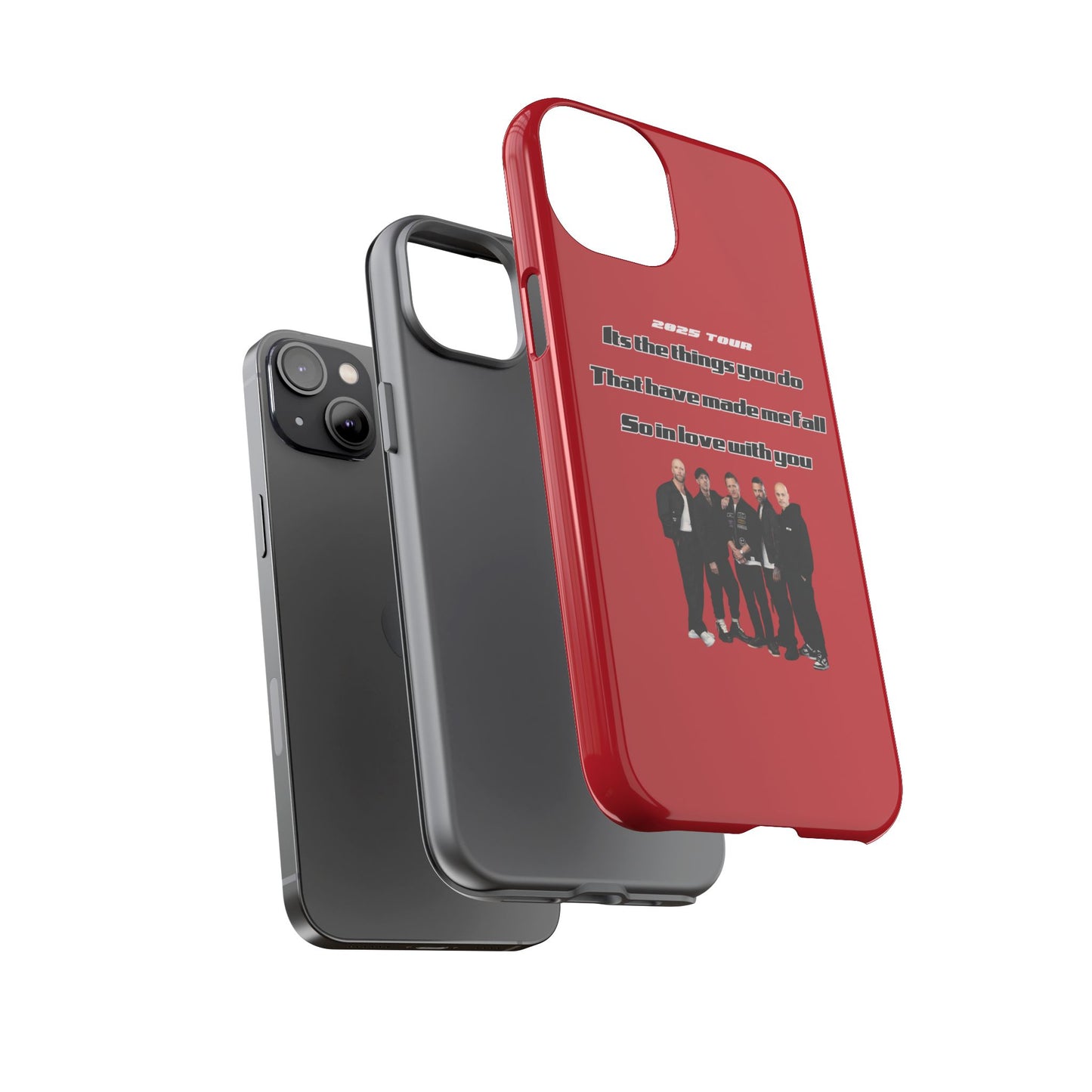 Original Five Fan Tough Case - 2025 Tour Edition unofficial Five boyband 5ive merchandise