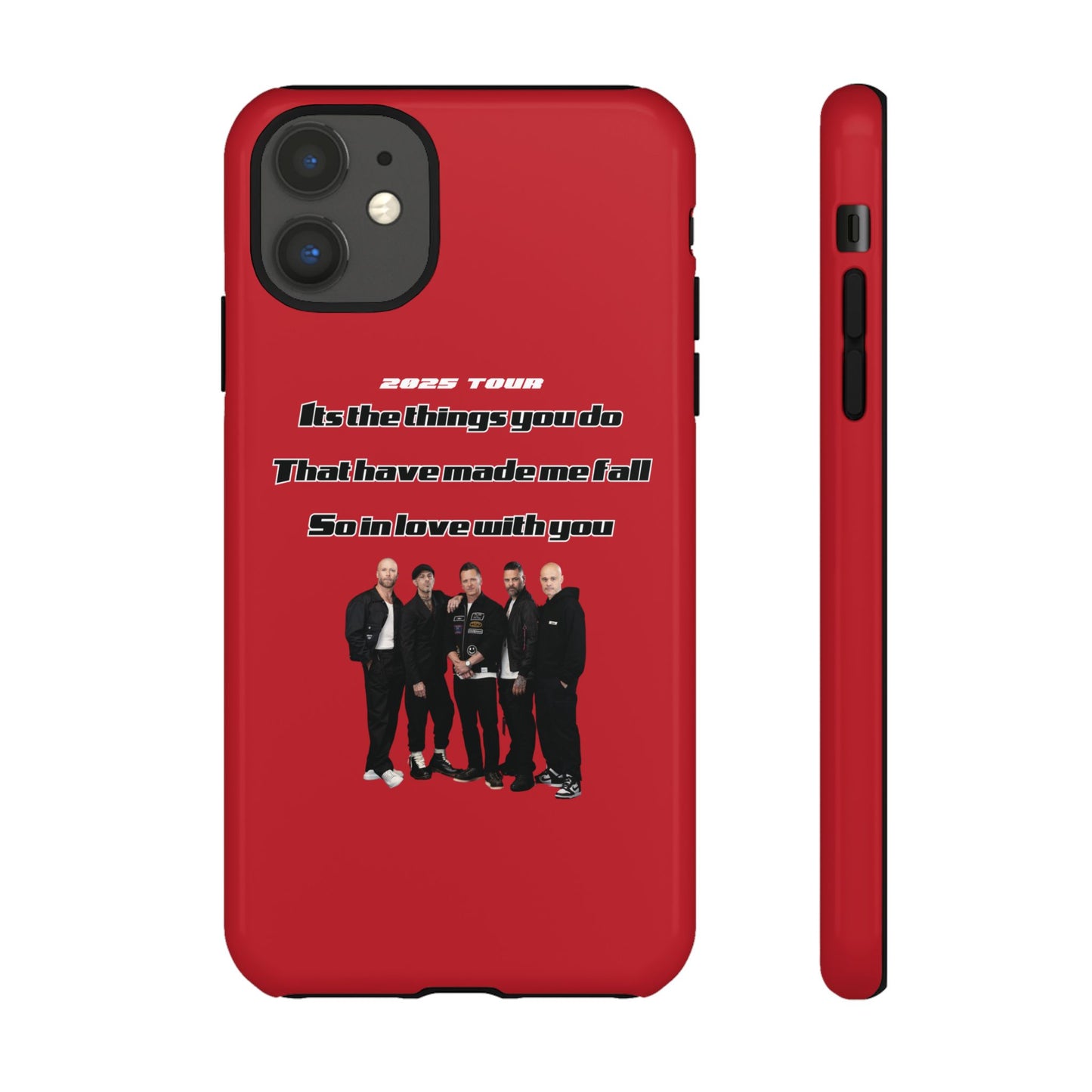 Original Five Fan Tough Case - 2025 Tour Edition unofficial Five boyband 5ive merchandise