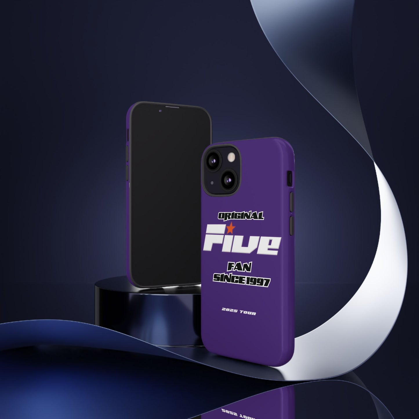 Original Five Fan Tough Case - 2025 Tour Edition unofficial Five boyband 5ive merchandise