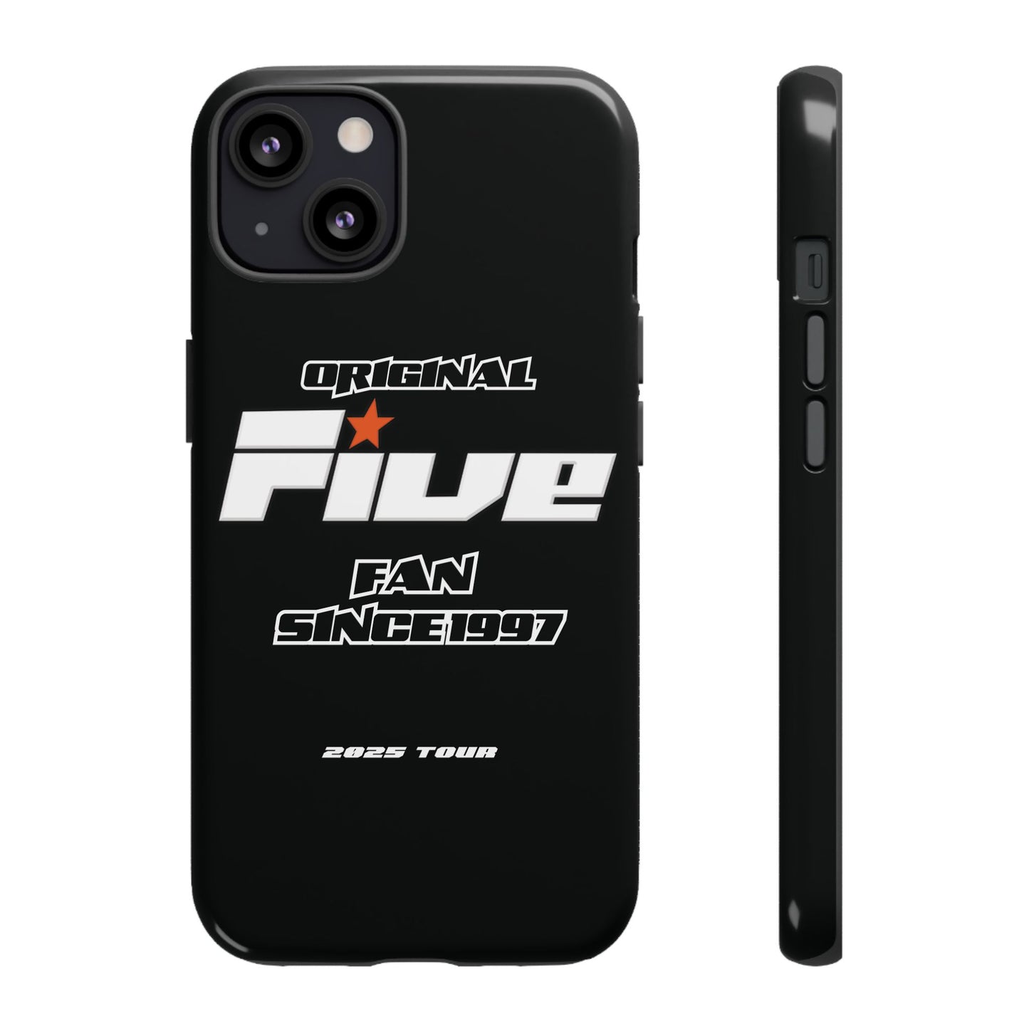 Original Five Fan Tough Case - 2025 Tour Edition unofficial Five boyband 5ive merchandise