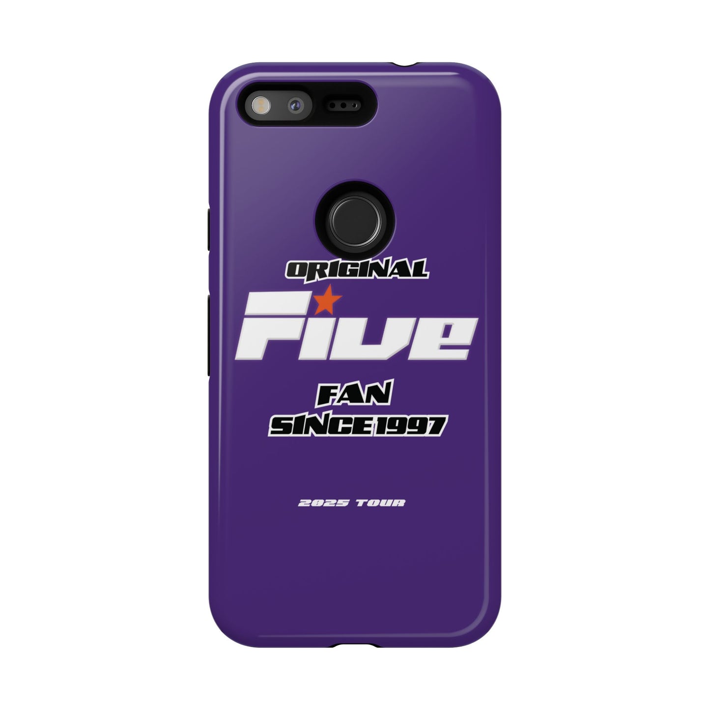 Original Five Fan Tough Case - 2025 Tour Edition unofficial Five boyband 5ive merchandise