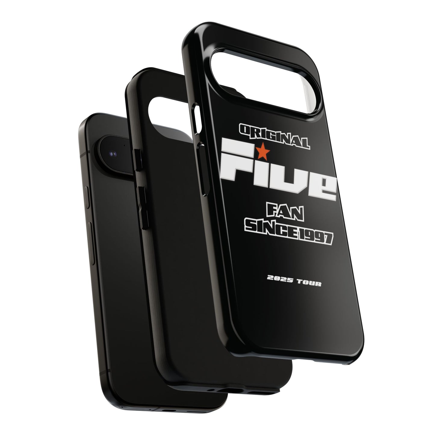 Original Five Fan Tough Case - 2025 Tour Edition unofficial Five boyband 5ive merchandise