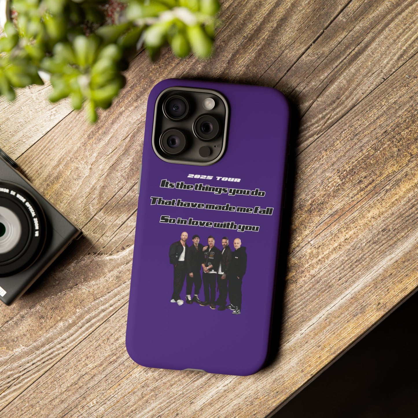 Original Five Fan Tough Case - 2025 Tour Edition unofficial Five boyband 5ive merchandise