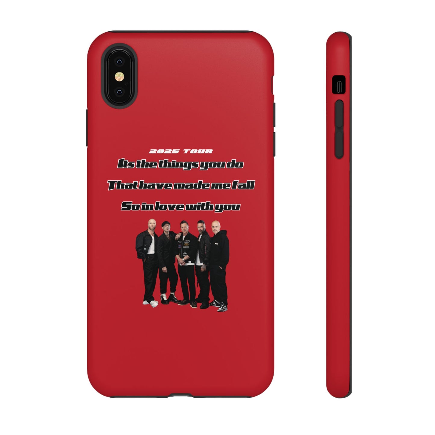 Original Five Fan Tough Case - 2025 Tour Edition unofficial Five boyband 5ive merchandise