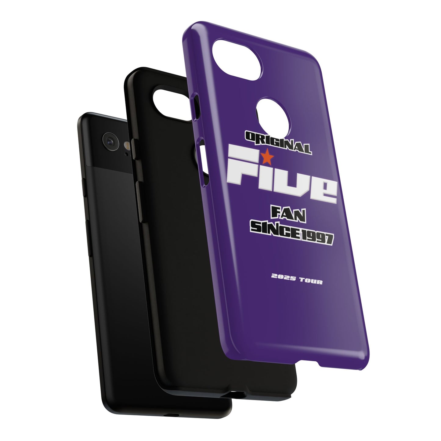 Original Five Fan Tough Case - 2025 Tour Edition unofficial Five boyband 5ive merchandise