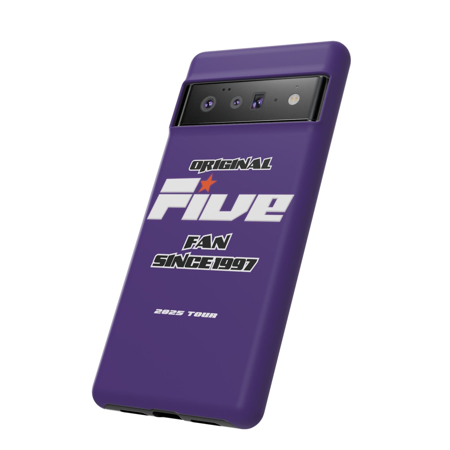 Original Five Fan Tough Case - 2025 Tour Edition unofficial Five boyband 5ive merchandise