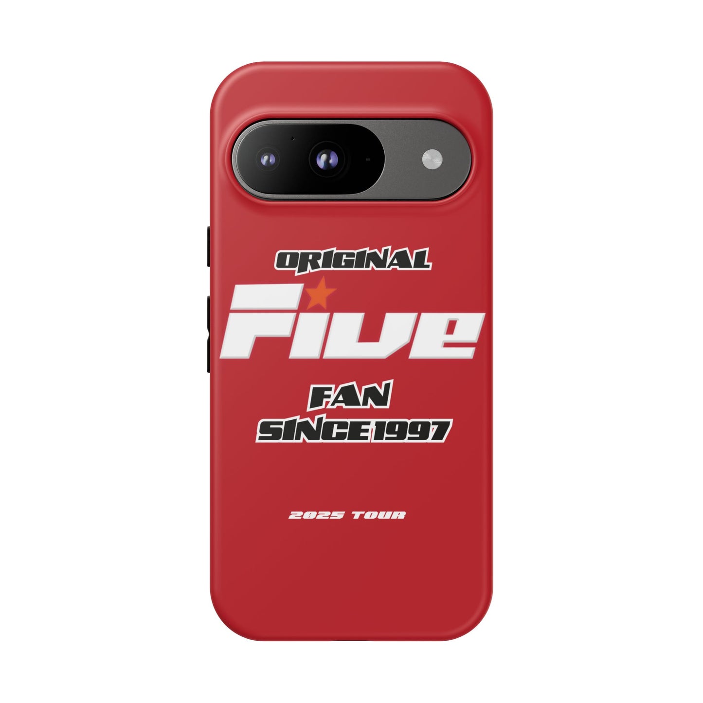 Original Five Fan Tough Case - 2025 Tour Edition unofficial Five boyband 5ive merchandise