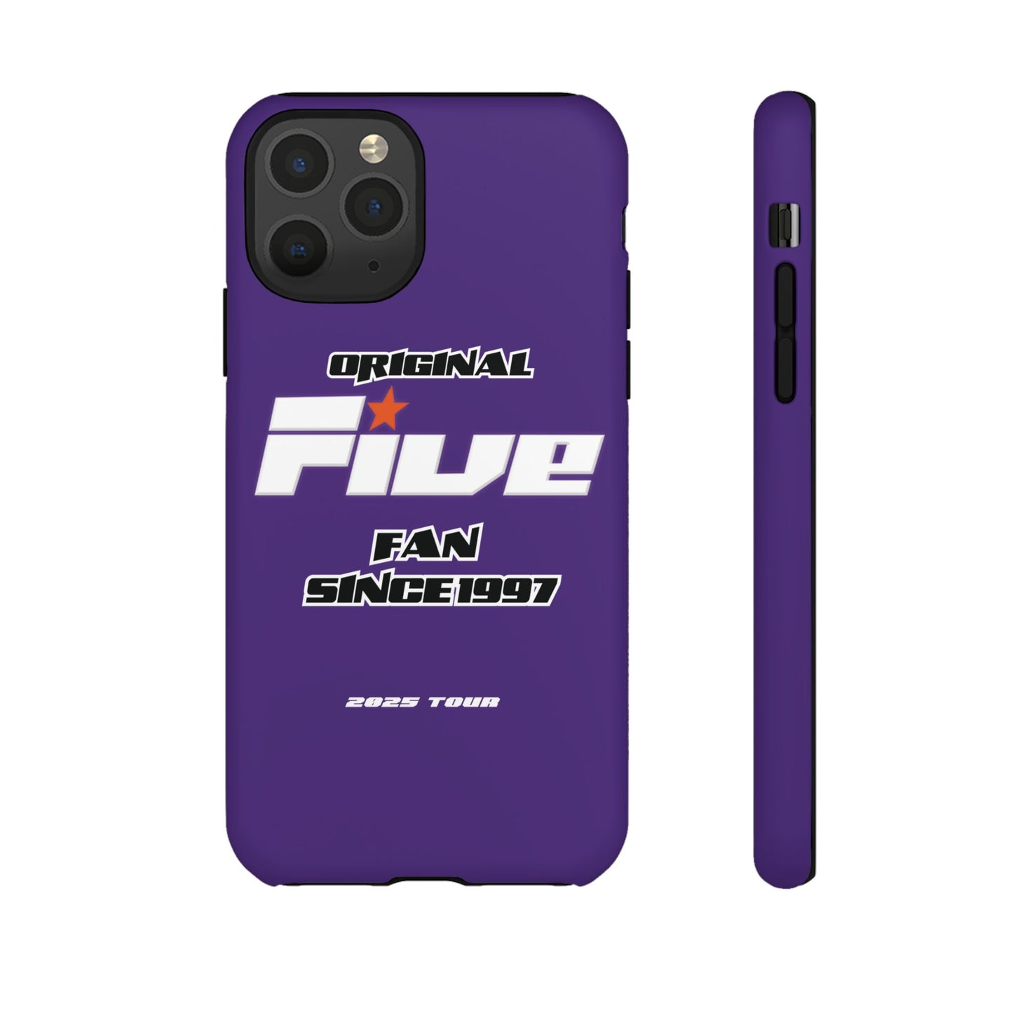 Original Five Fan Tough Case - 2025 Tour Edition unofficial Five boyband 5ive merchandise