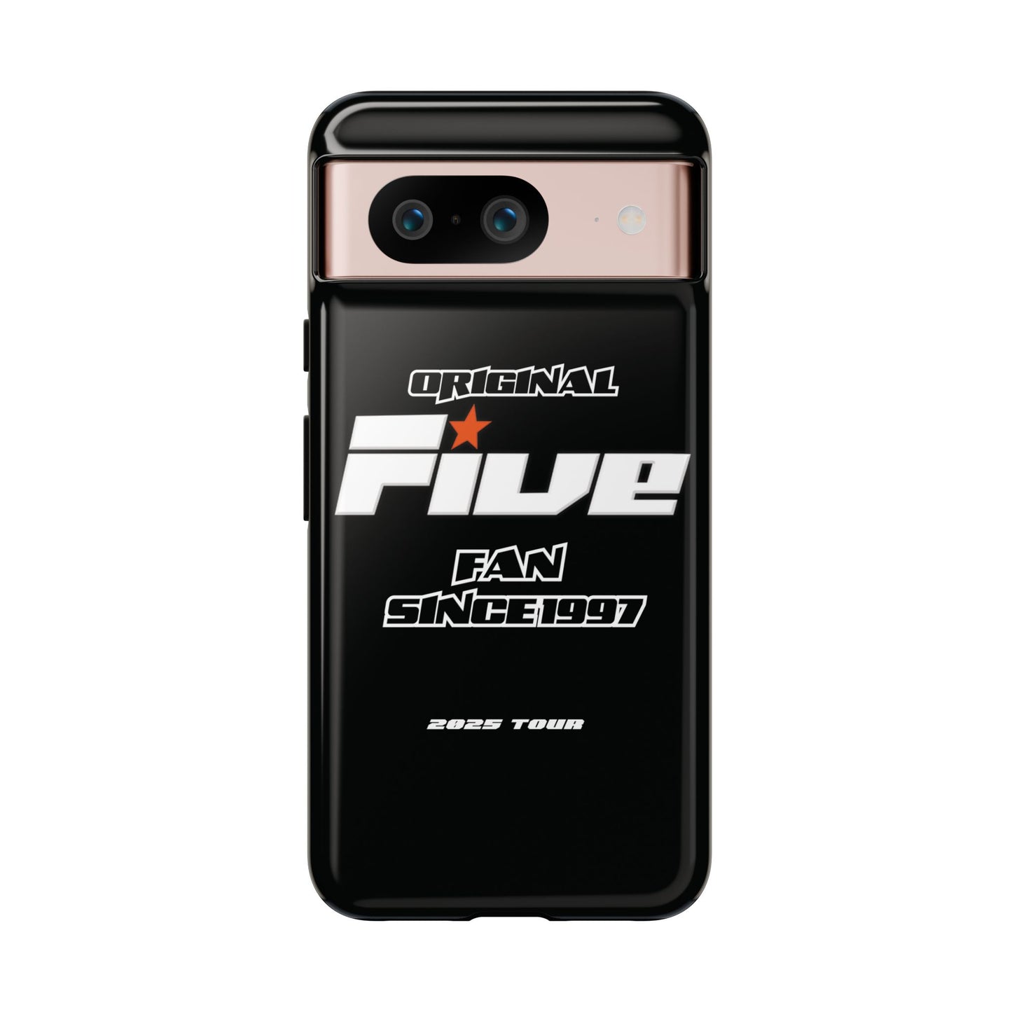 Original Five Fan Tough Case - 2025 Tour Edition unofficial Five boyband 5ive merchandise