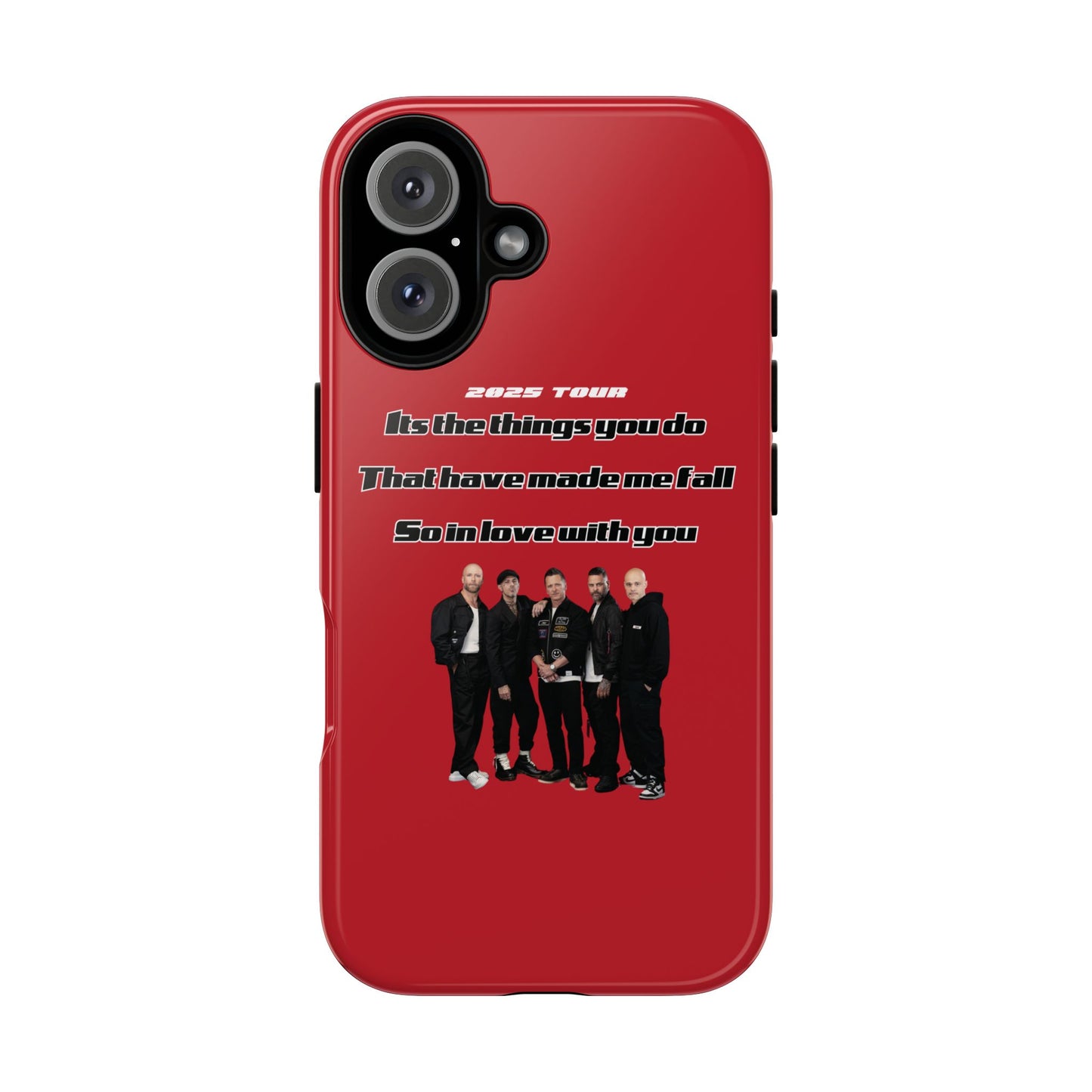 Original Five Fan Tough Case - 2025 Tour Edition unofficial Five boyband 5ive merchandise