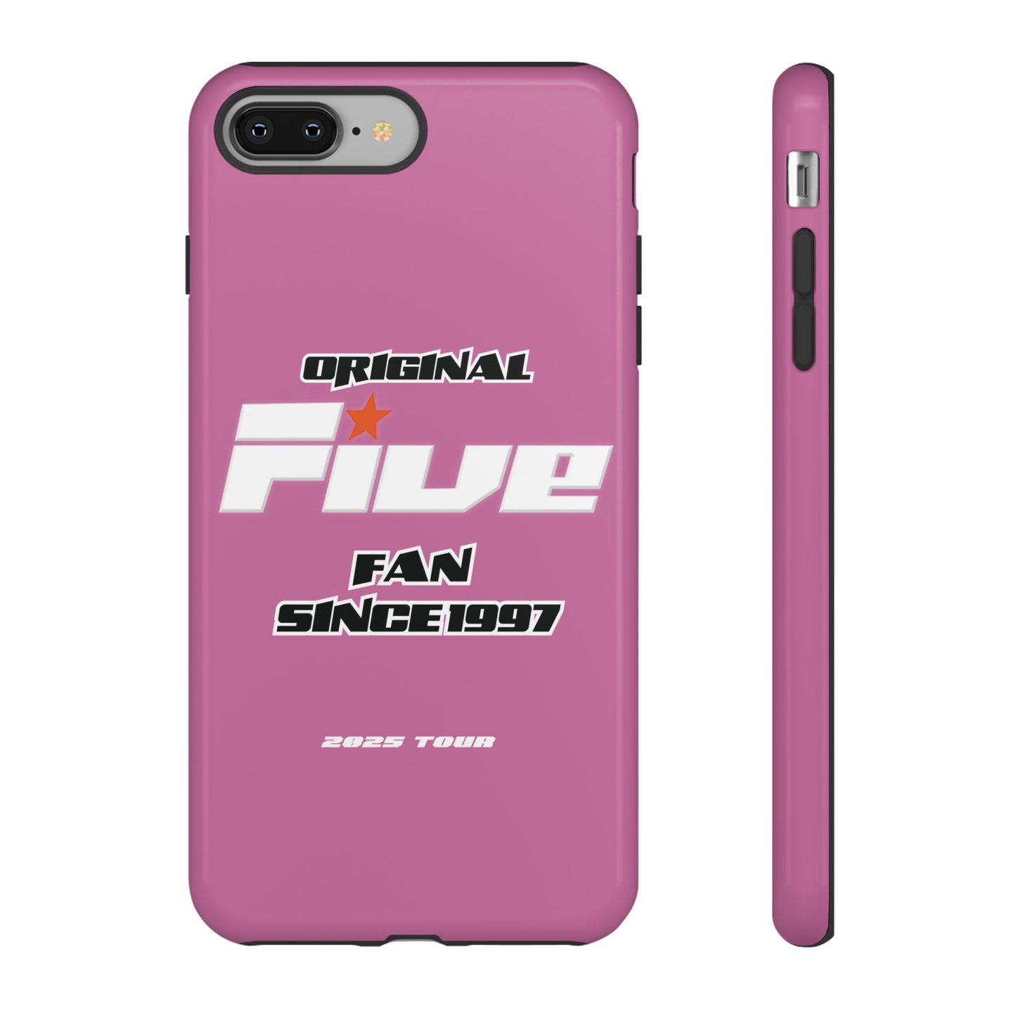 Original Five Fan Tough Case - 2025 Tour Edition unofficial Five boyband 5ive merchandise