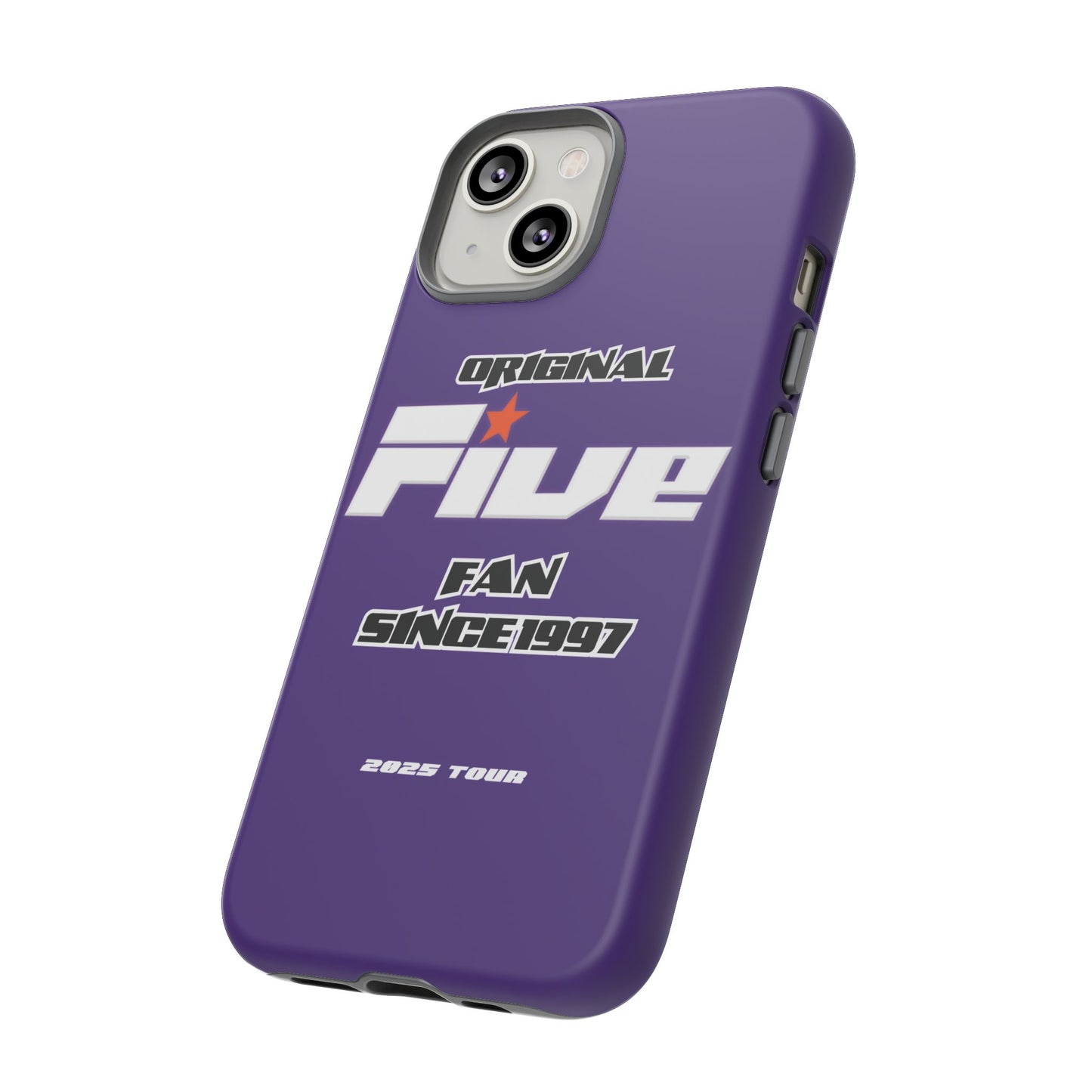 Original Five Fan Tough Case - 2025 Tour Edition unofficial Five boyband 5ive merchandise