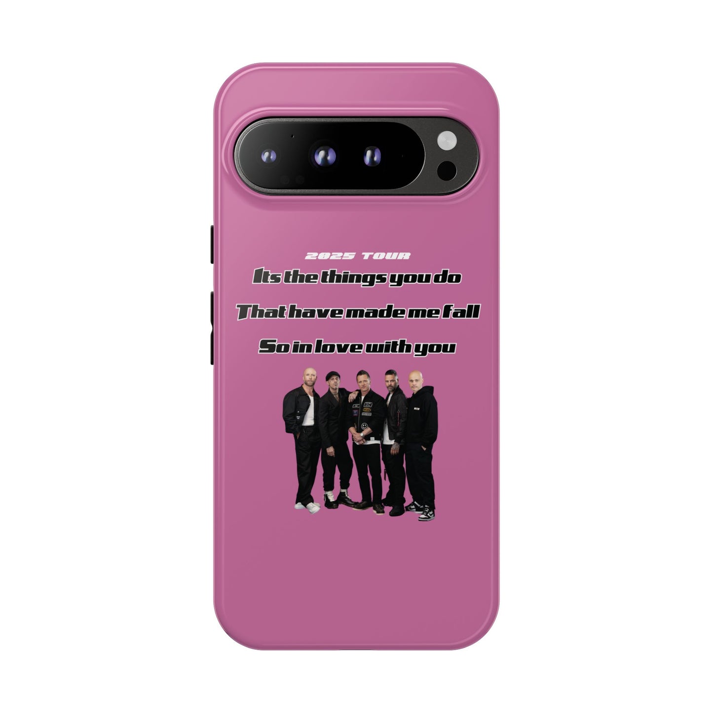 Original Five Fan Tough Case - 2025 Tour Edition unofficial Five boyband 5ive merchandise