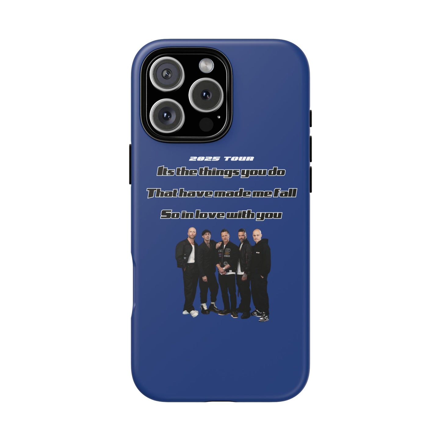 Original Five Fan Tough Case - 2025 Tour Edition unofficial Five boyband 5ive merchandise