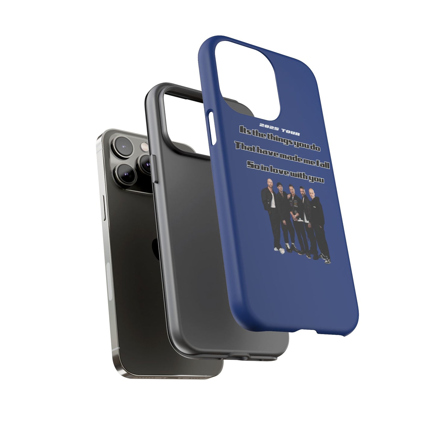 Original Five Fan Tough Case - 2025 Tour Edition unofficial Five boyband 5ive merchandise