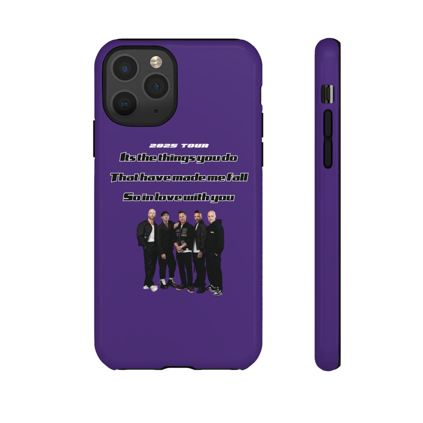 Original Five Fan Tough Case - 2025 Tour Edition unofficial Five boyband 5ive merchandise