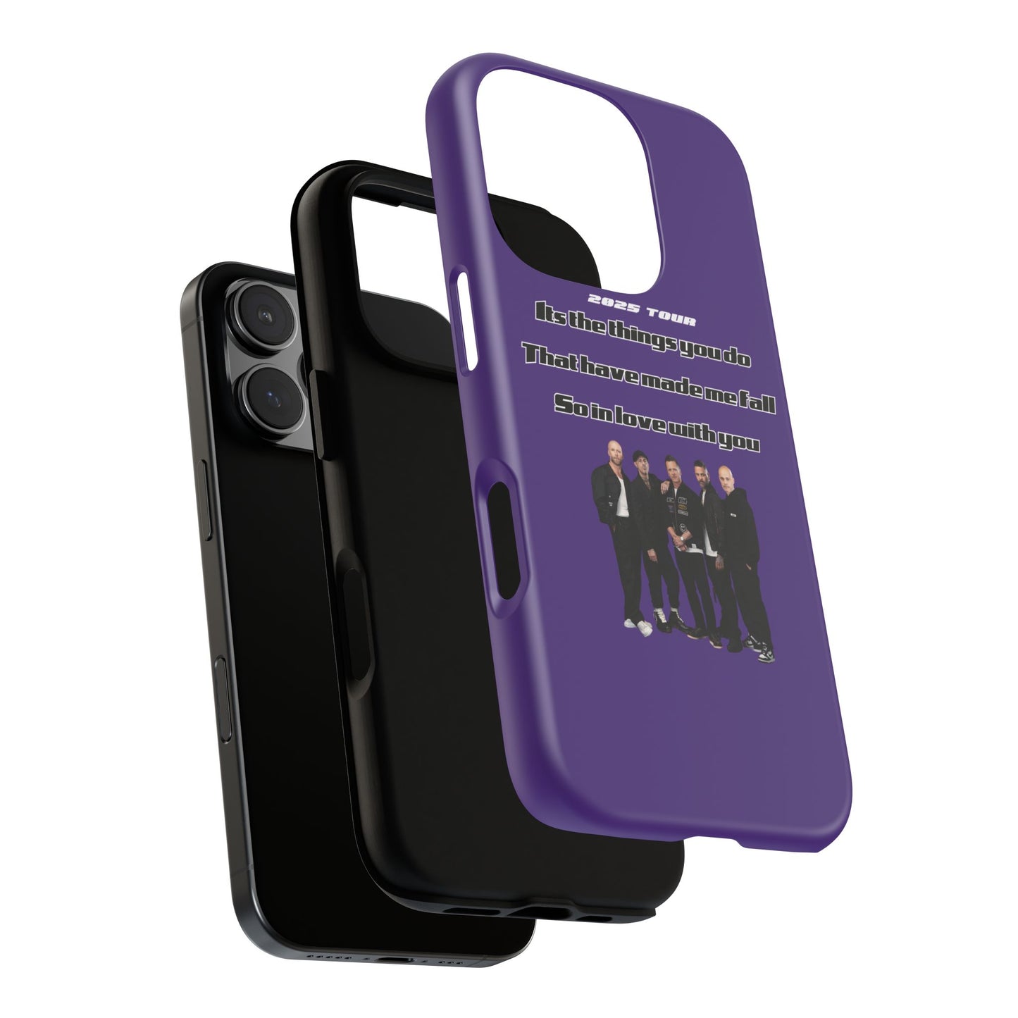 Original Five Fan Tough Case - 2025 Tour Edition unofficial Five boyband 5ive merchandise