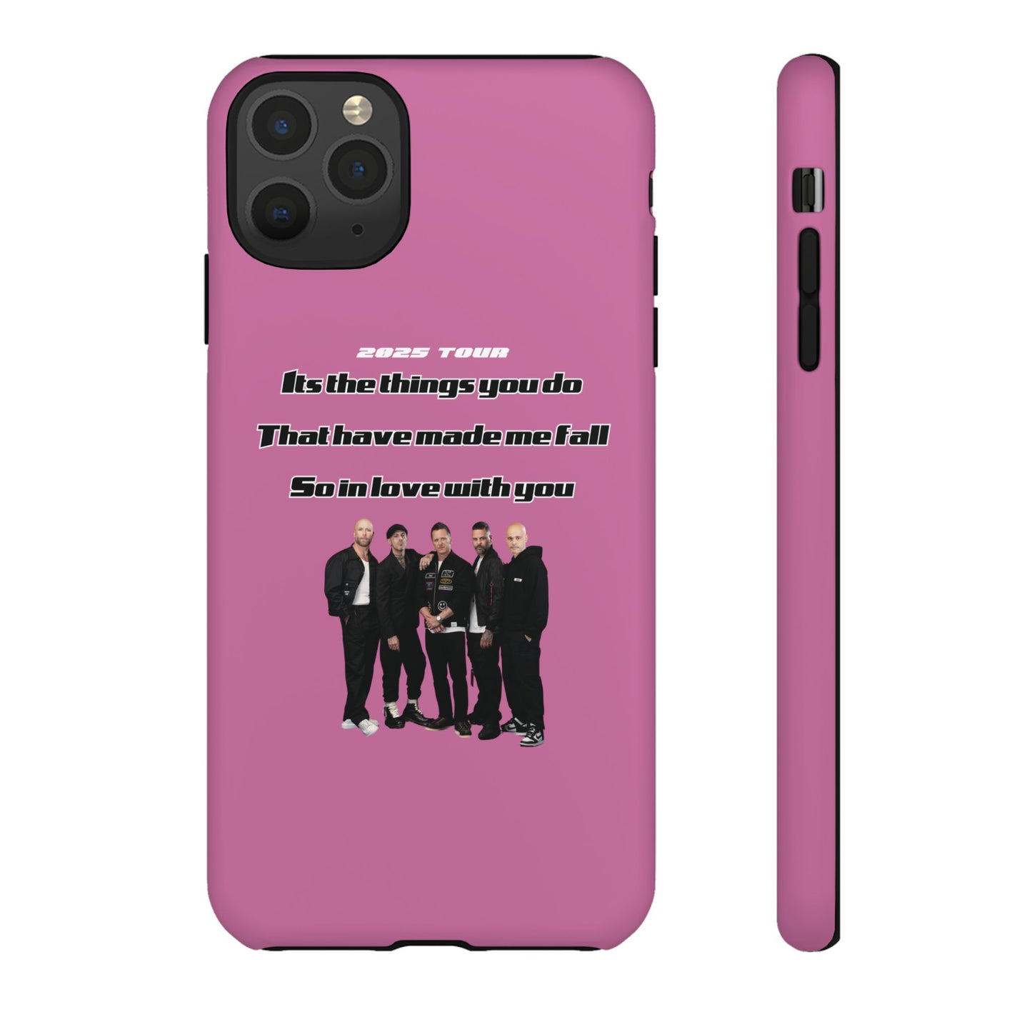 Original Five Fan Tough Case - 2025 Tour Edition unofficial Five boyband 5ive merchandise