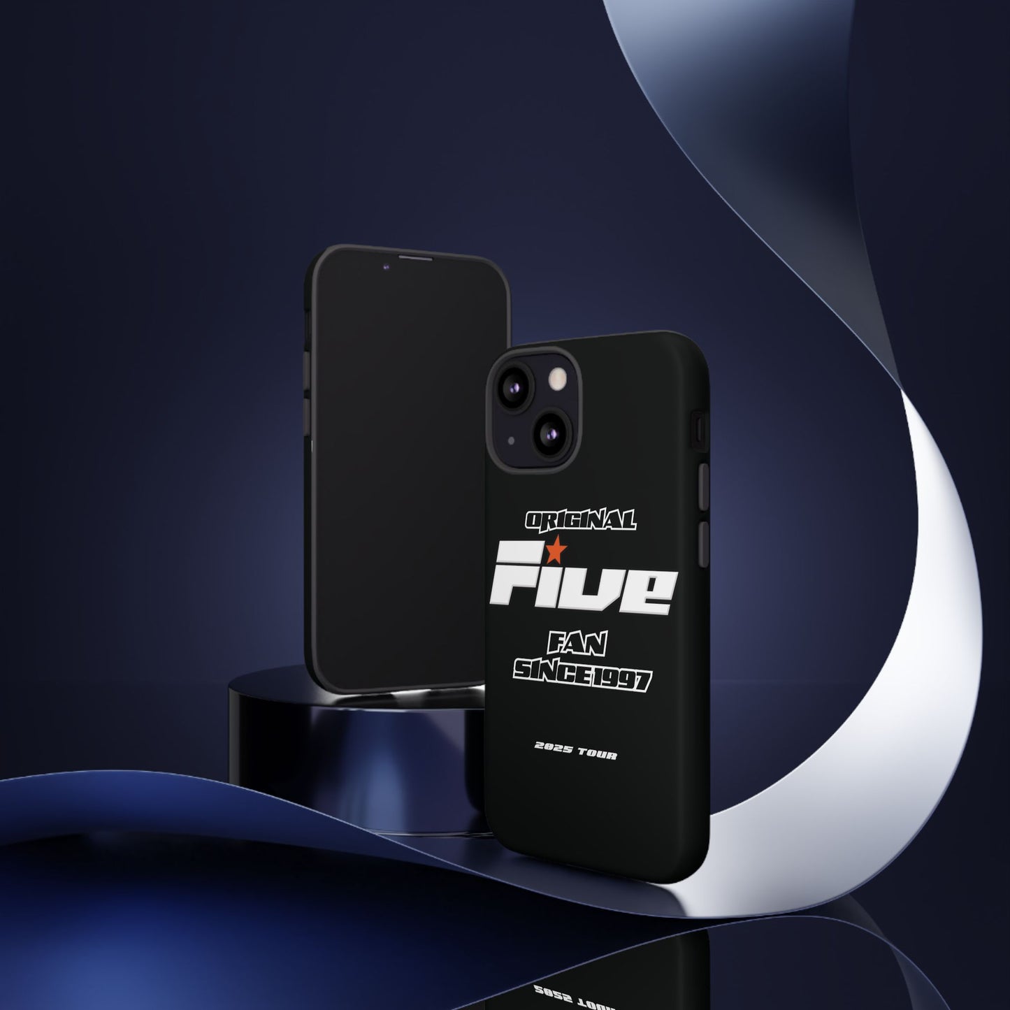 Original Five Fan Tough Case - 2025 Tour Edition unofficial Five boyband 5ive merchandise