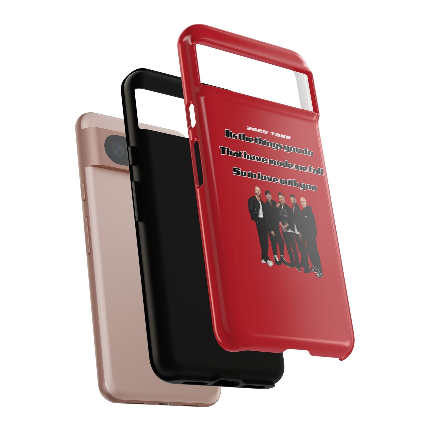 Original Five Fan Tough Case - 2025 Tour Edition unofficial Five boyband 5ive merchandise