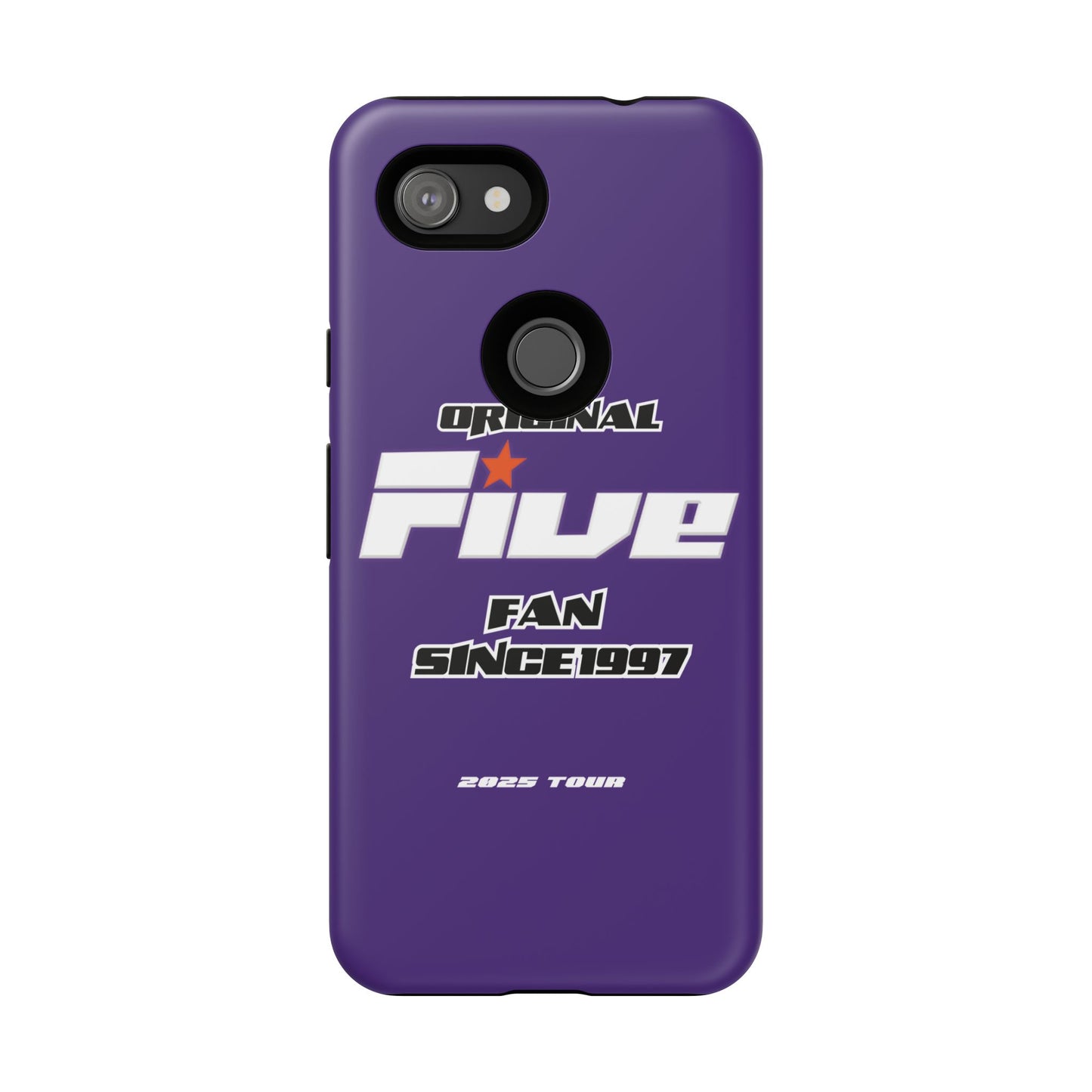 Original Five Fan Tough Case - 2025 Tour Edition unofficial Five boyband 5ive merchandise