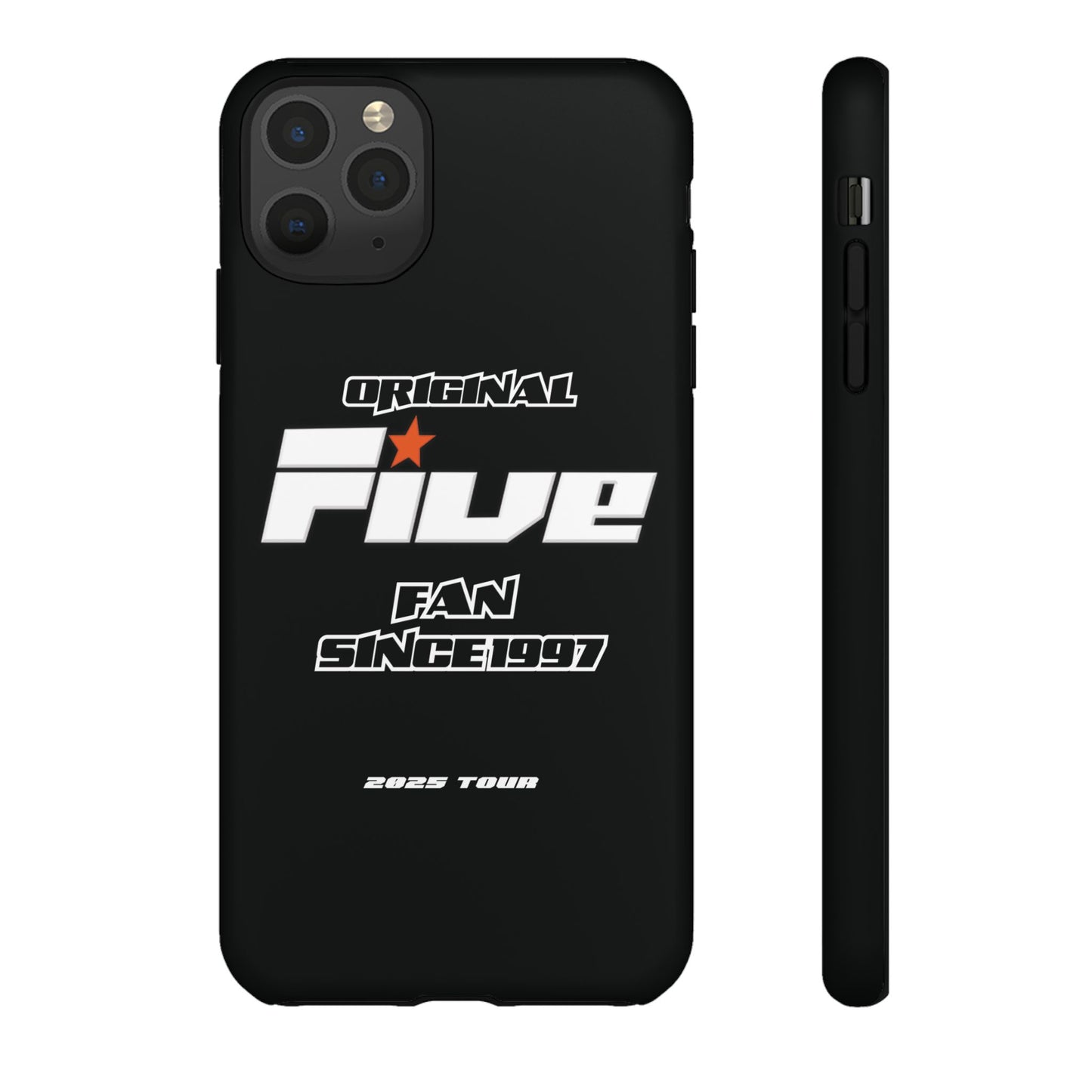 Original Five Fan Tough Case - 2025 Tour Edition unofficial Five boyband 5ive merchandise