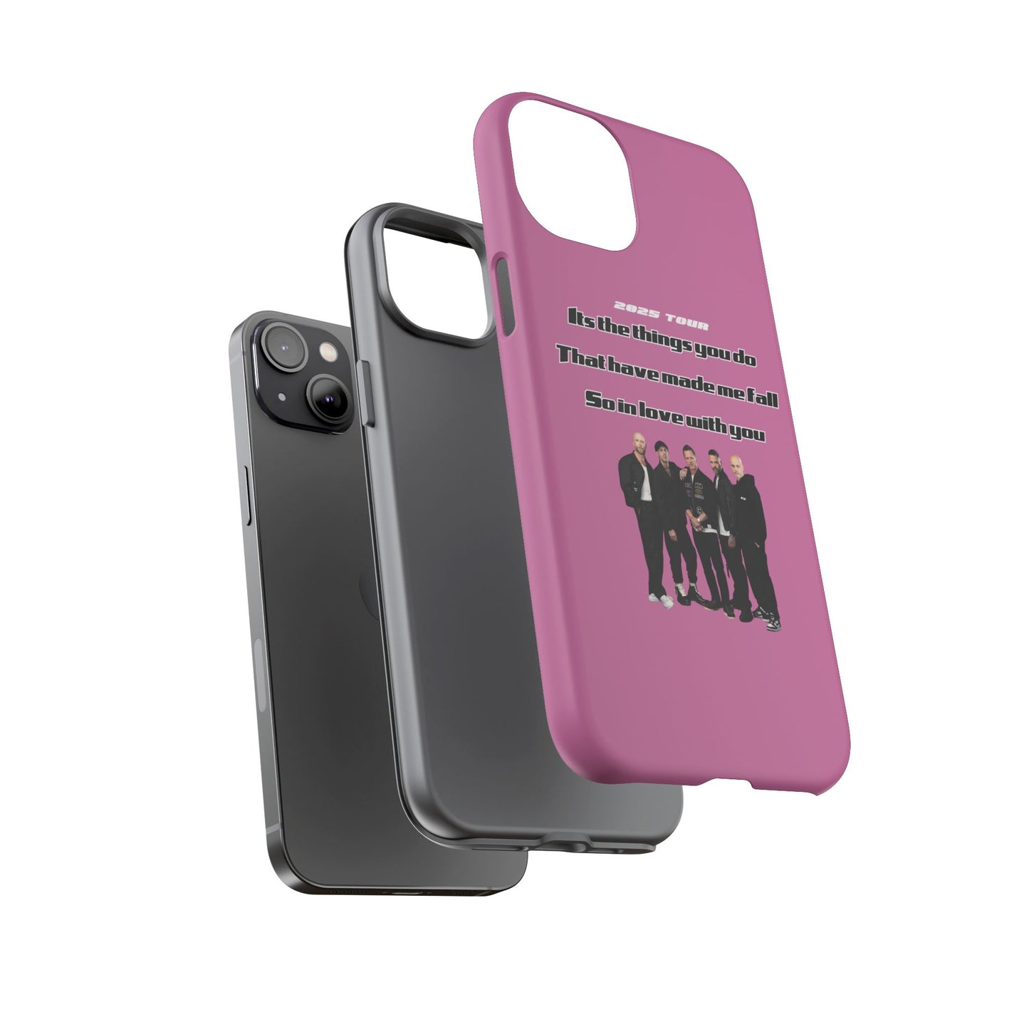 Original Five Fan Tough Case - 2025 Tour Edition unofficial Five boyband 5ive merchandise