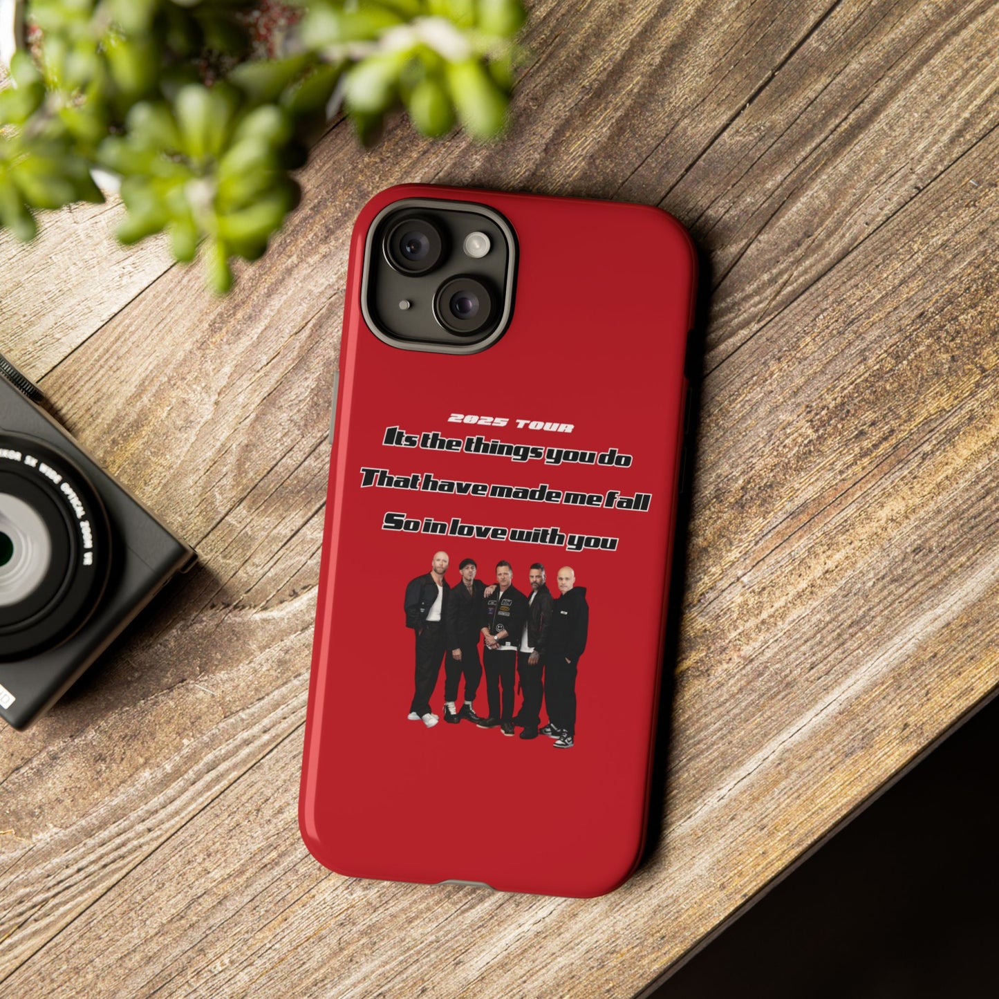 Original Five Fan Tough Case - 2025 Tour Edition unofficial Five boyband 5ive merchandise