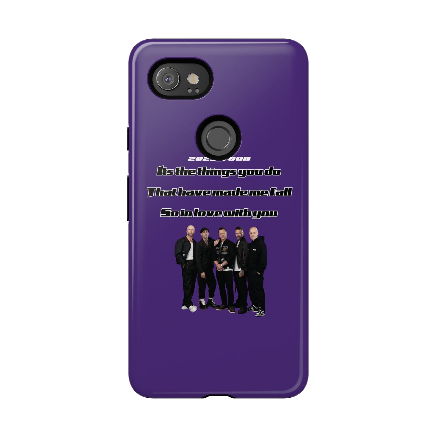 Original Five Fan Tough Case - 2025 Tour Edition unofficial Five boyband 5ive merchandise