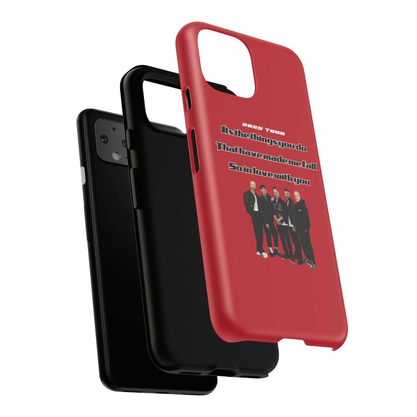 Original Five Fan Tough Case - 2025 Tour Edition unofficial Five boyband 5ive merchandise