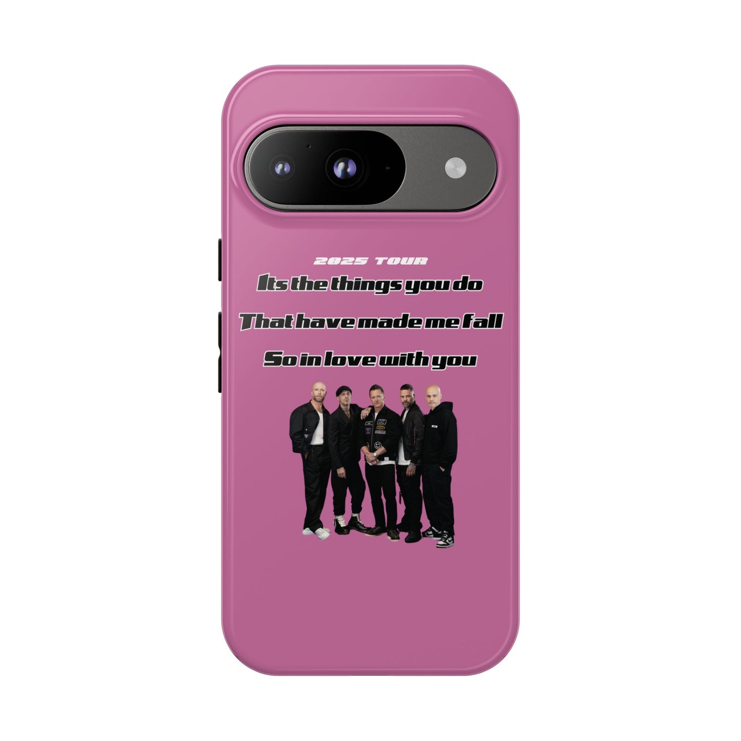 Original Five Fan Tough Case - 2025 Tour Edition unofficial Five boyband 5ive merchandise