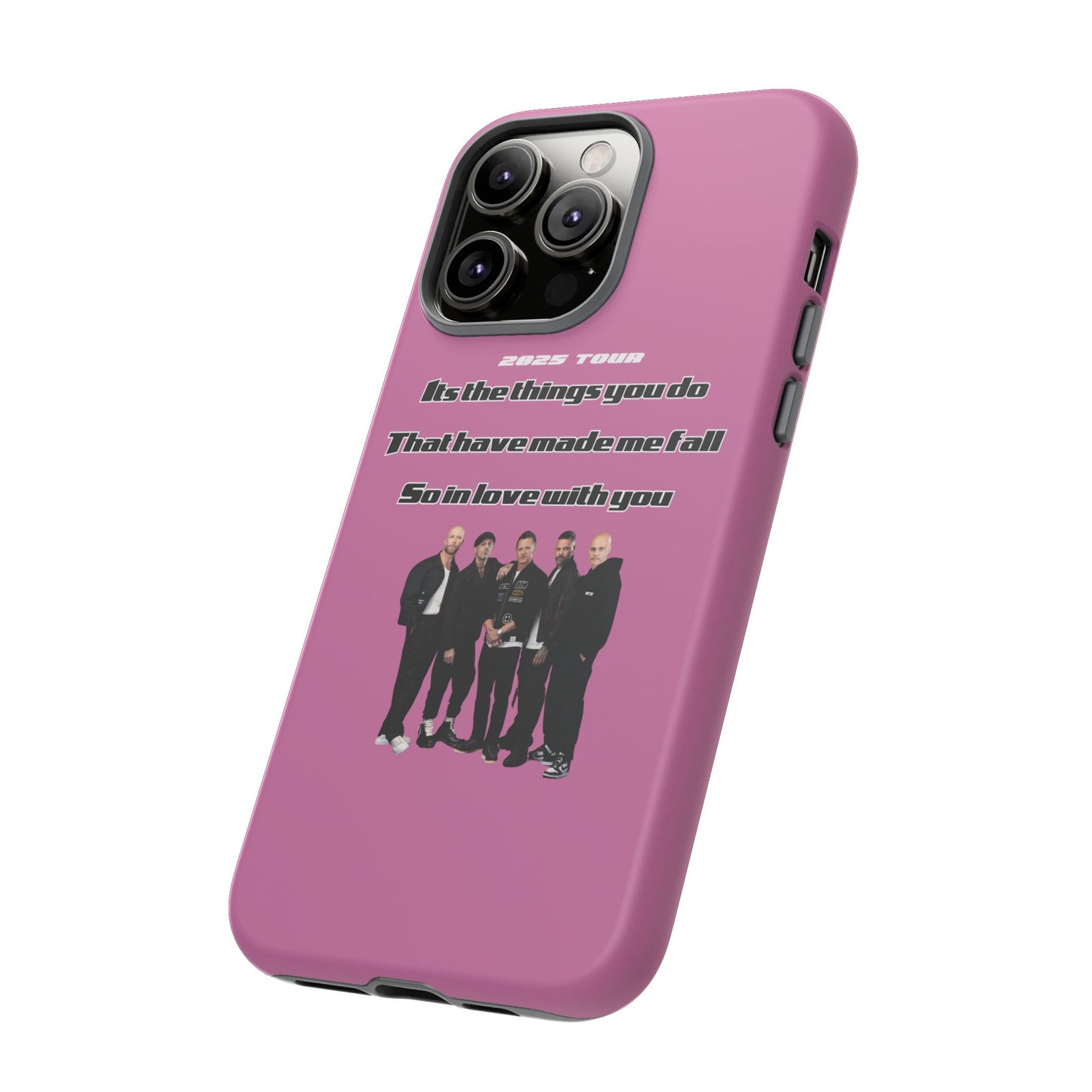 Original Five Fan Tough Case - 2025 Tour Edition unofficial Five boyband 5ive merchandise