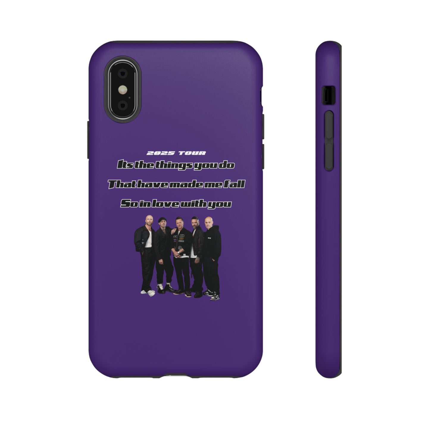 Original Five Fan Tough Case - 2025 Tour Edition unofficial Five boyband 5ive merchandise