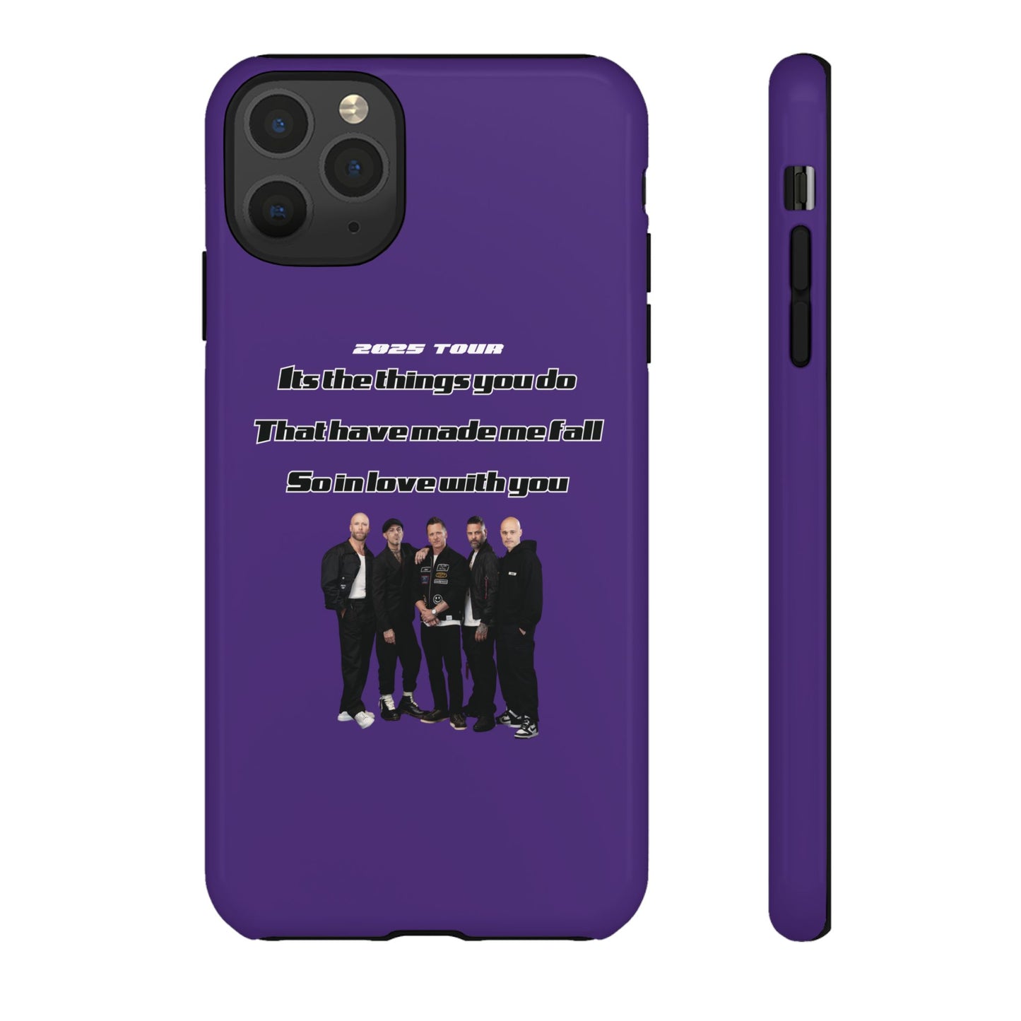 Original Five Fan Tough Case - 2025 Tour Edition unofficial Five boyband 5ive merchandise
