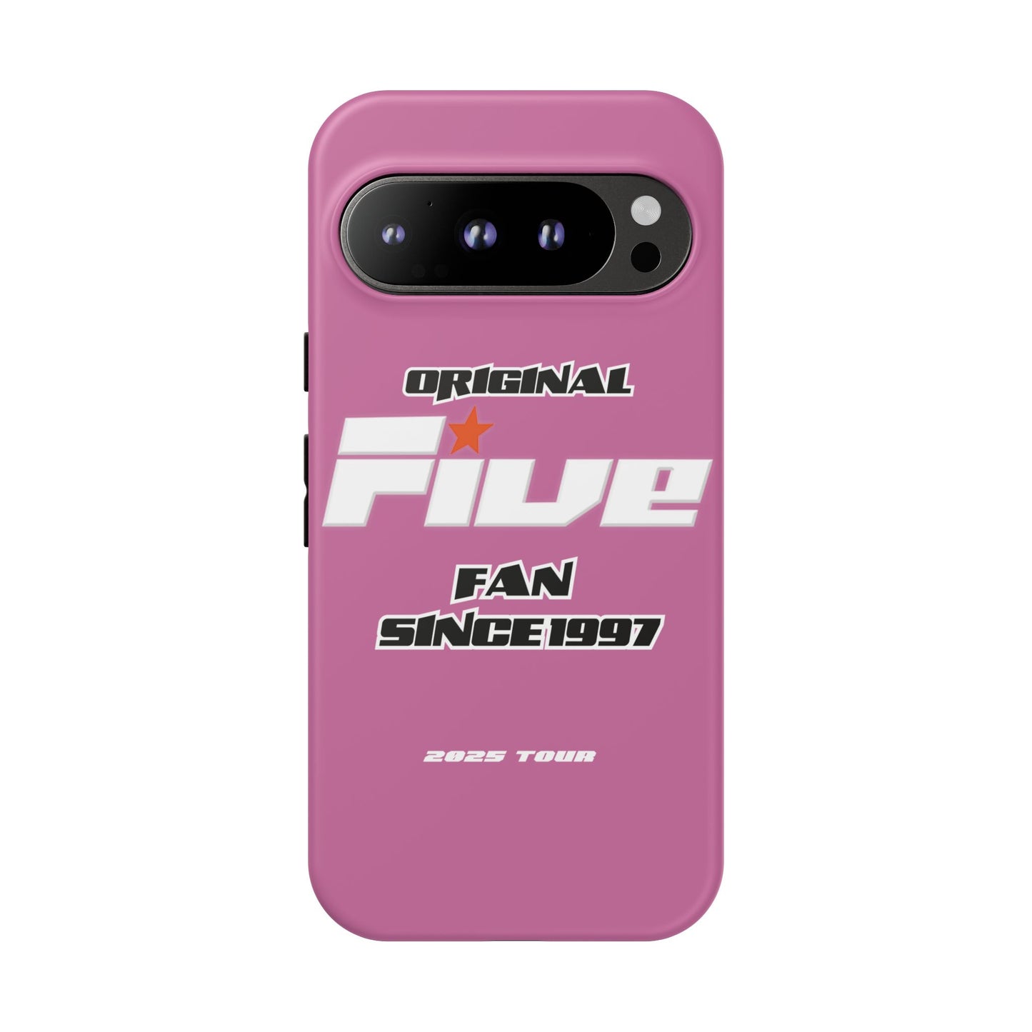 Original Five Fan Tough Case - 2025 Tour Edition unofficial Five boyband 5ive merchandise