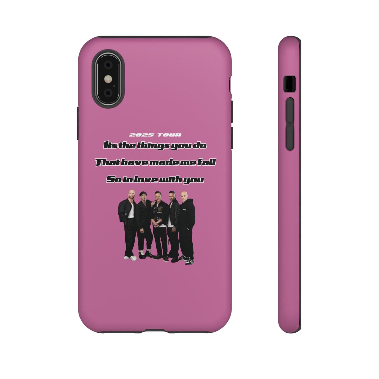 Original Five Fan Tough Case - 2025 Tour Edition unofficial Five boyband 5ive merchandise