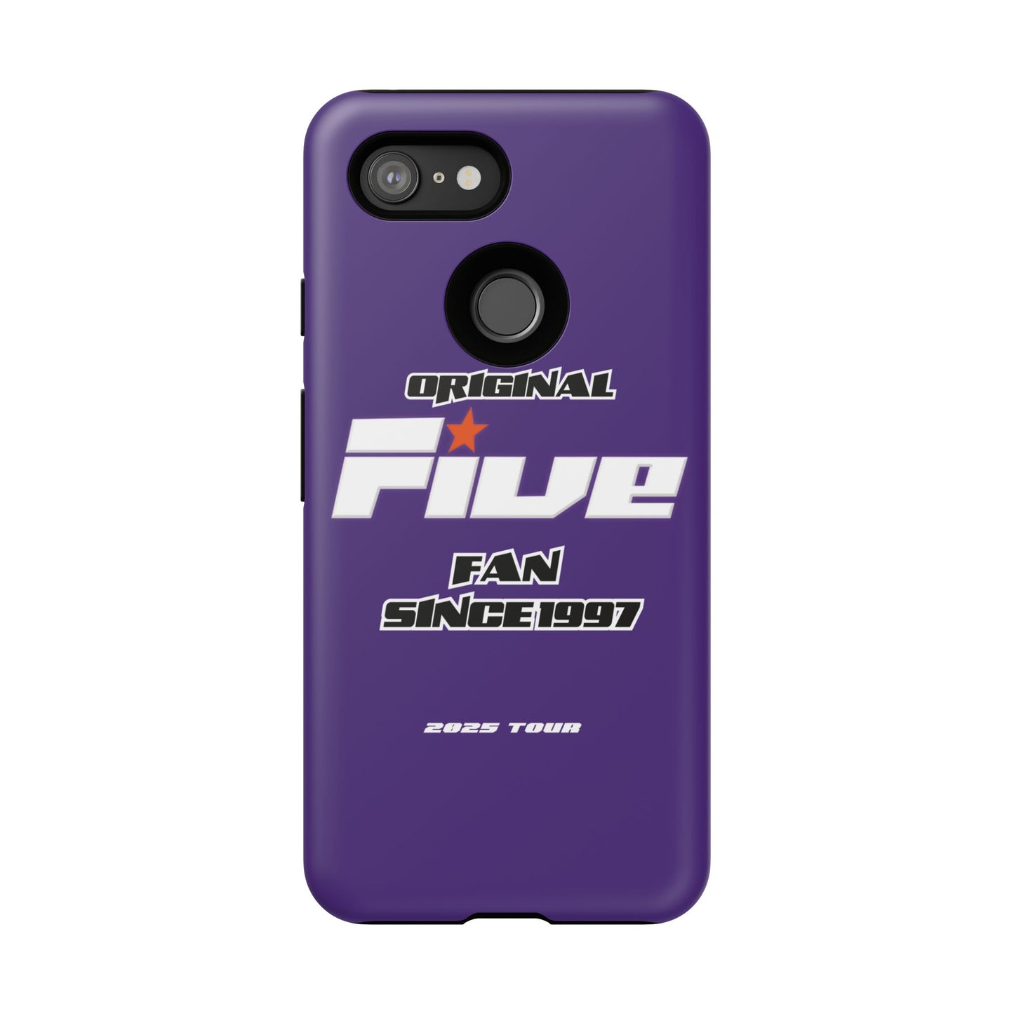 Original Five Fan Tough Case - 2025 Tour Edition unofficial Five boyband 5ive merchandise