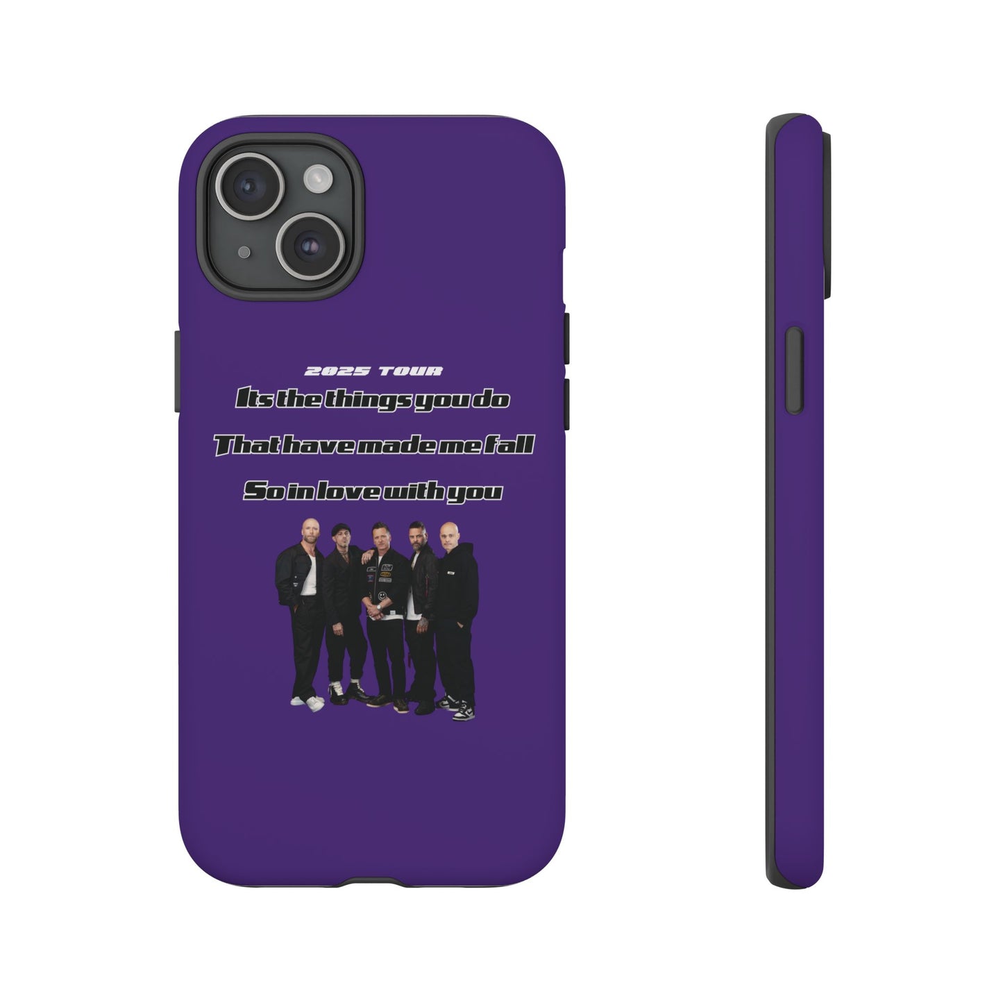 Original Five Fan Tough Case - 2025 Tour Edition unofficial Five boyband 5ive merchandise