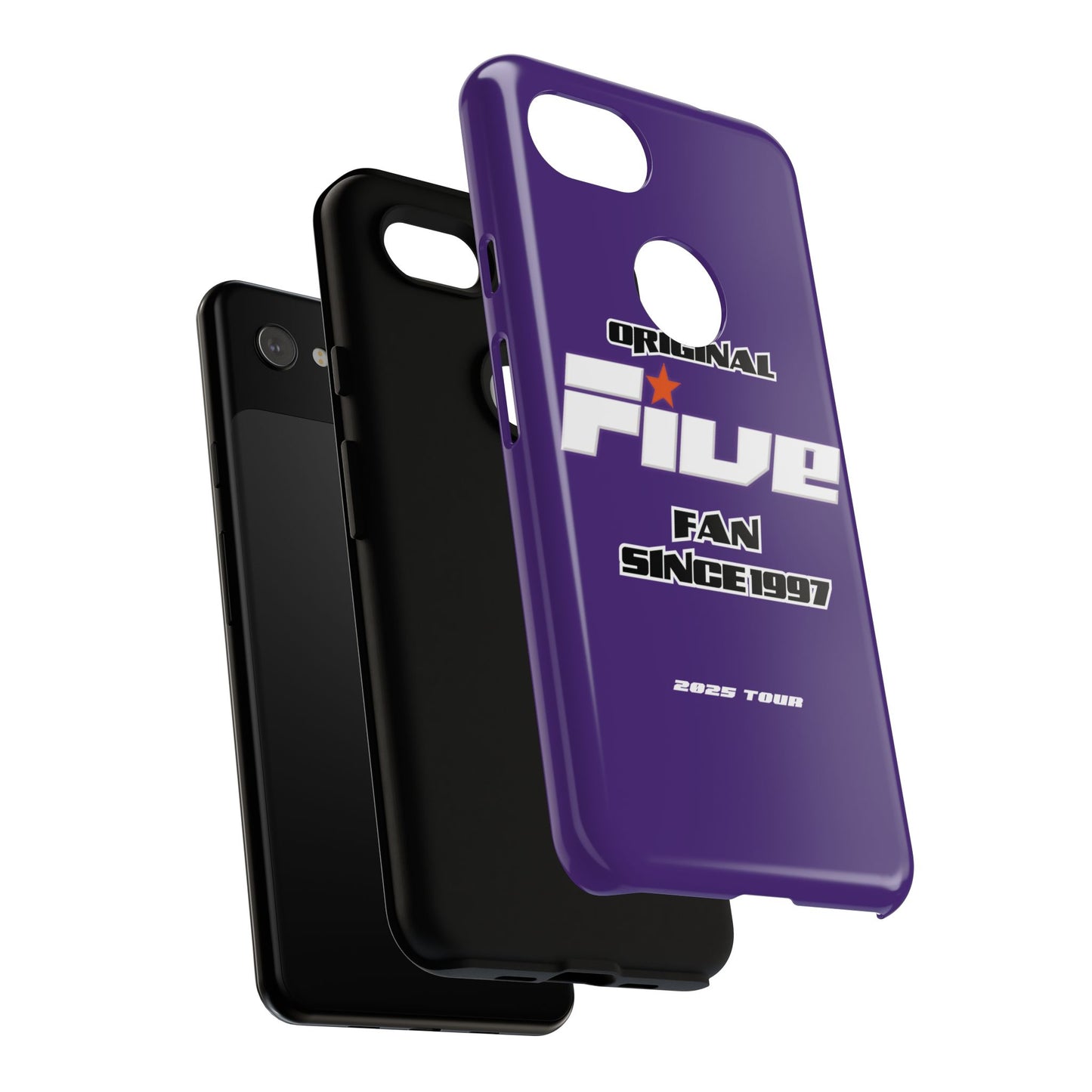 Original Five Fan Tough Case - 2025 Tour Edition unofficial Five boyband 5ive merchandise