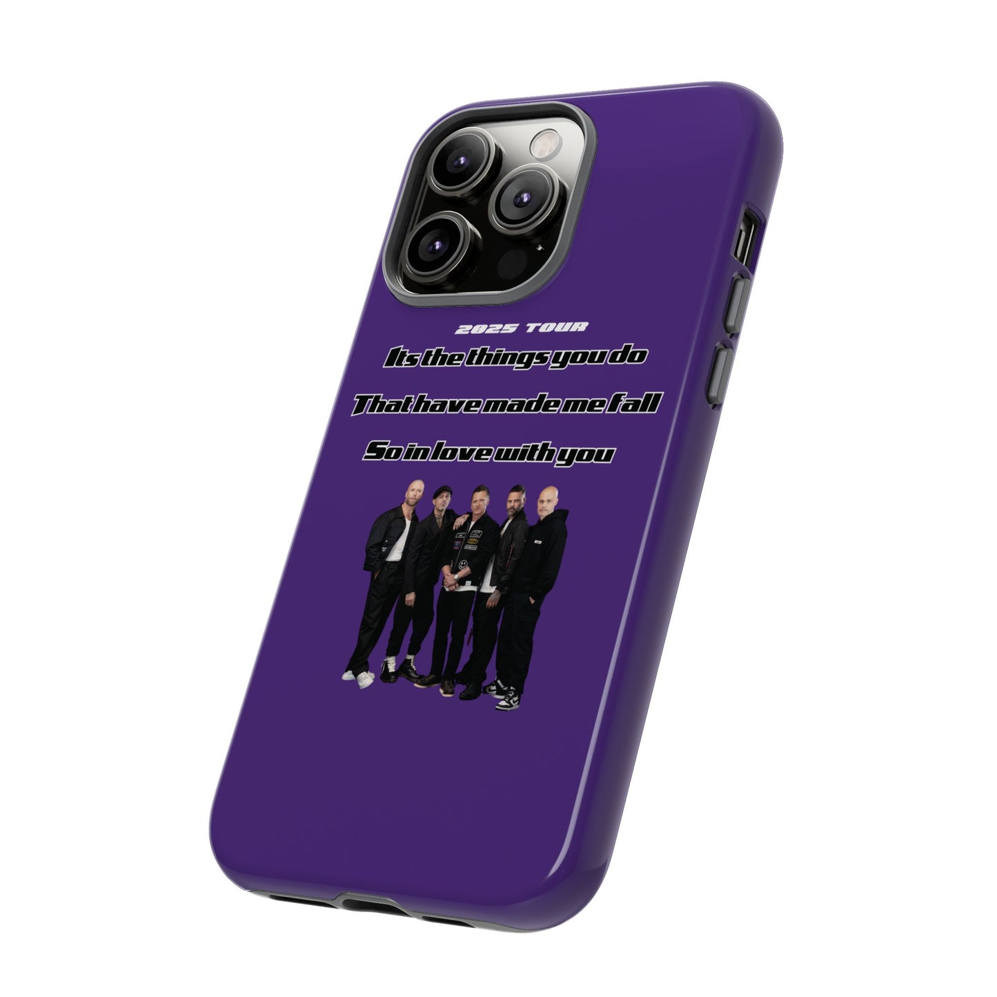 Original Five Fan Tough Case - 2025 Tour Edition unofficial Five boyband 5ive merchandise