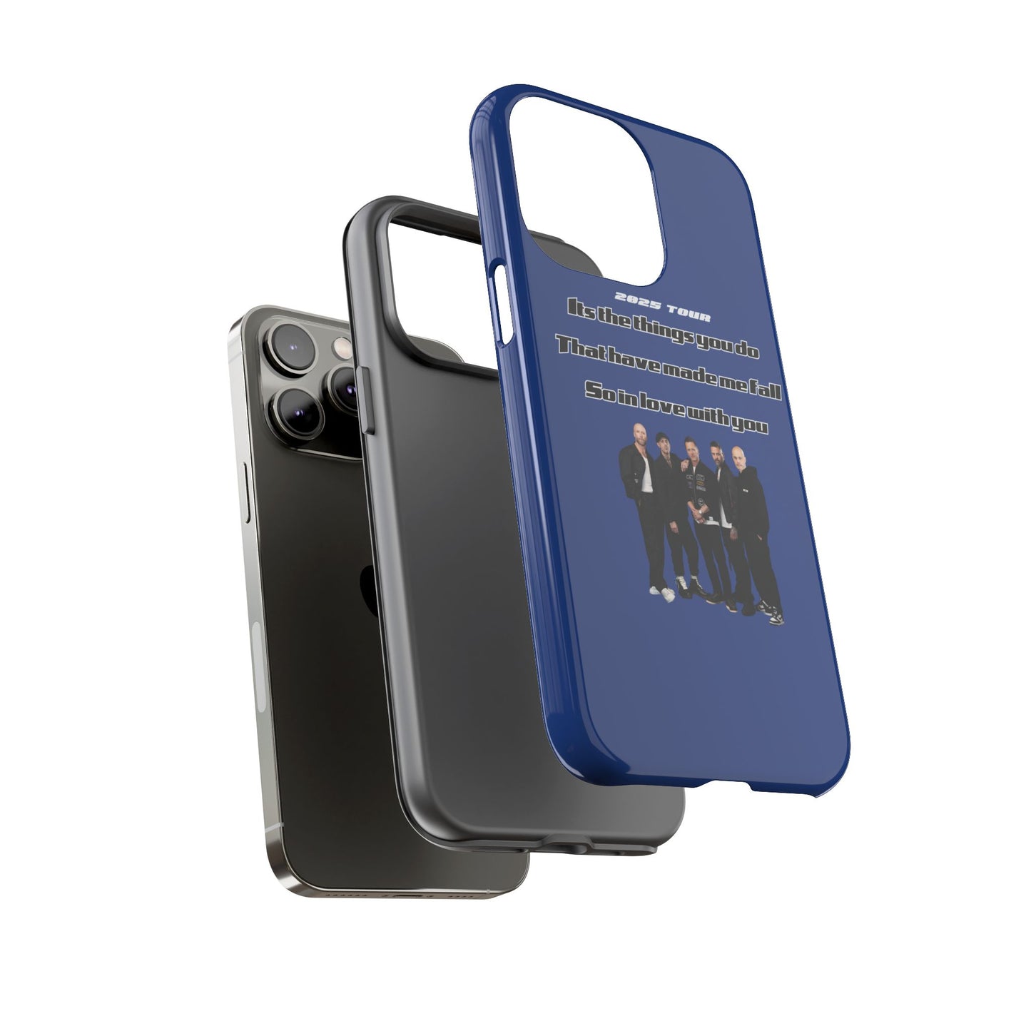 Original Five Fan Tough Case - 2025 Tour Edition unofficial Five boyband 5ive merchandise