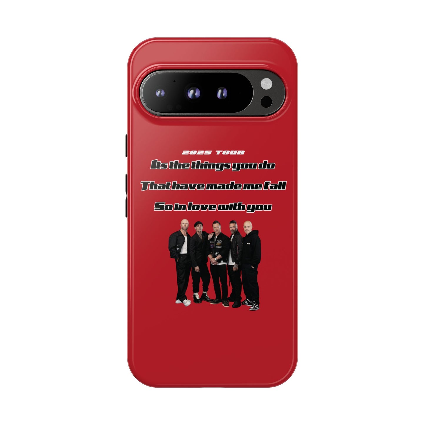 Original Five Fan Tough Case - 2025 Tour Edition unofficial Five boyband 5ive merchandise