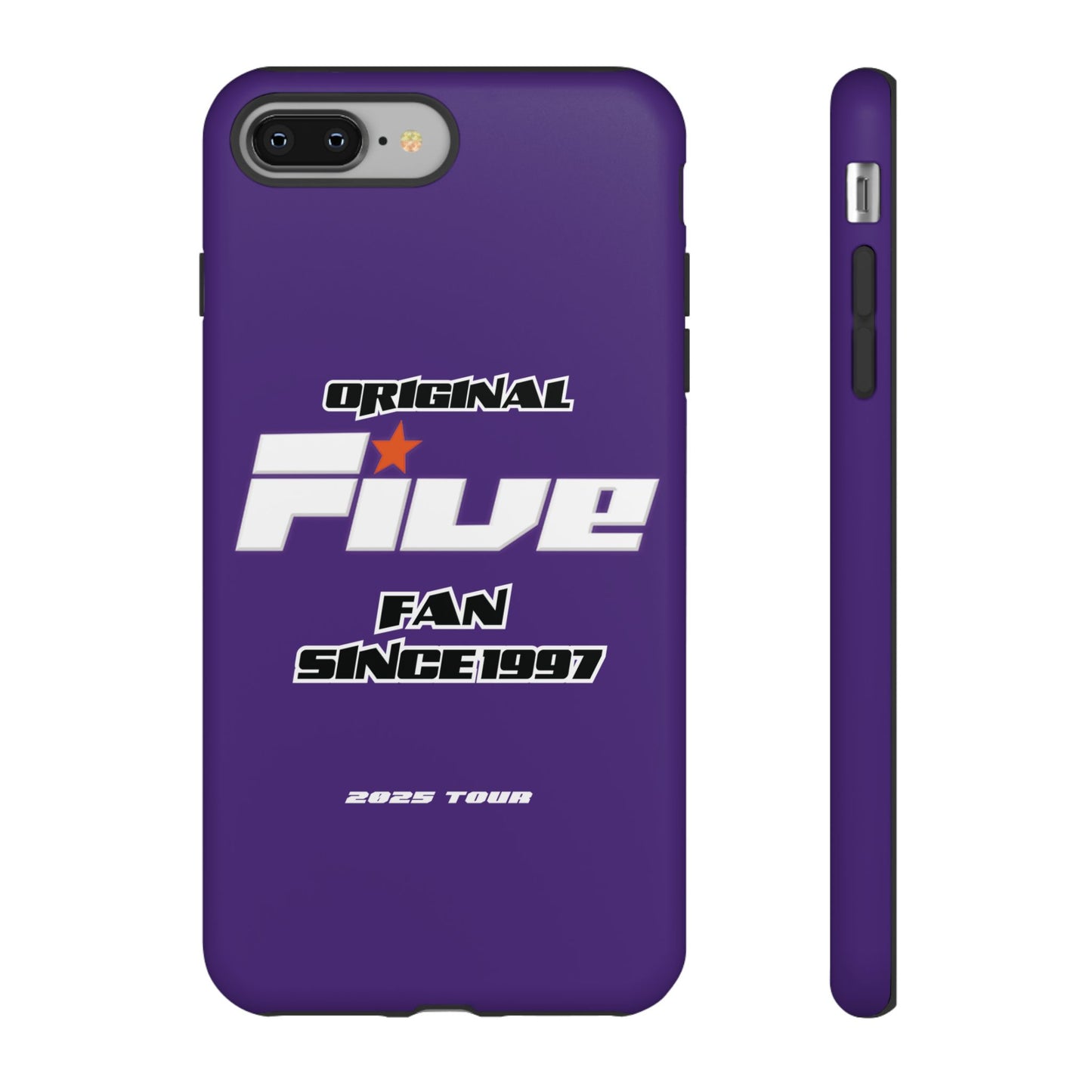 Original Five Fan Tough Case - 2025 Tour Edition unofficial Five boyband 5ive merchandise