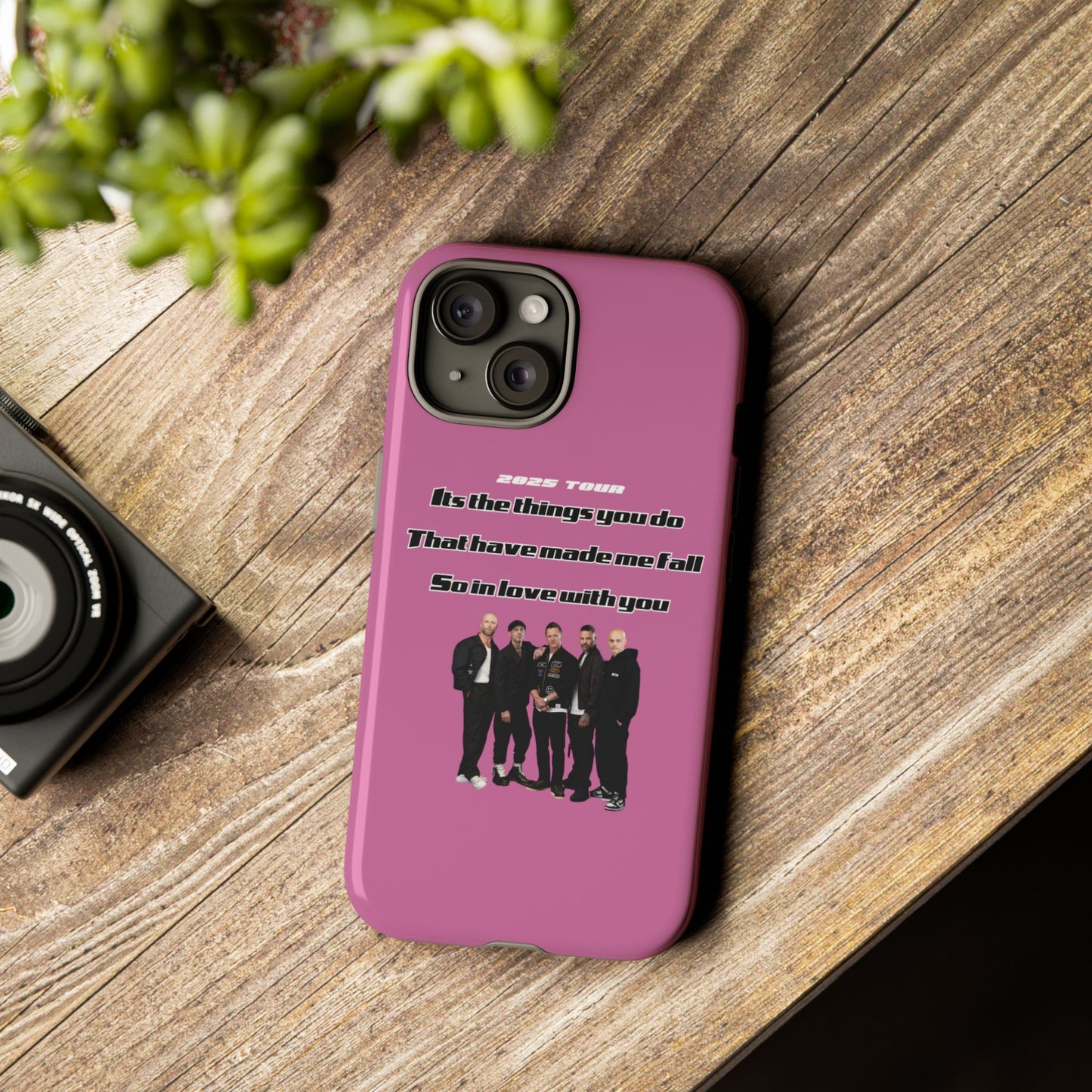 Original Five Fan Tough Case - 2025 Tour Edition unofficial Five boyband 5ive merchandise