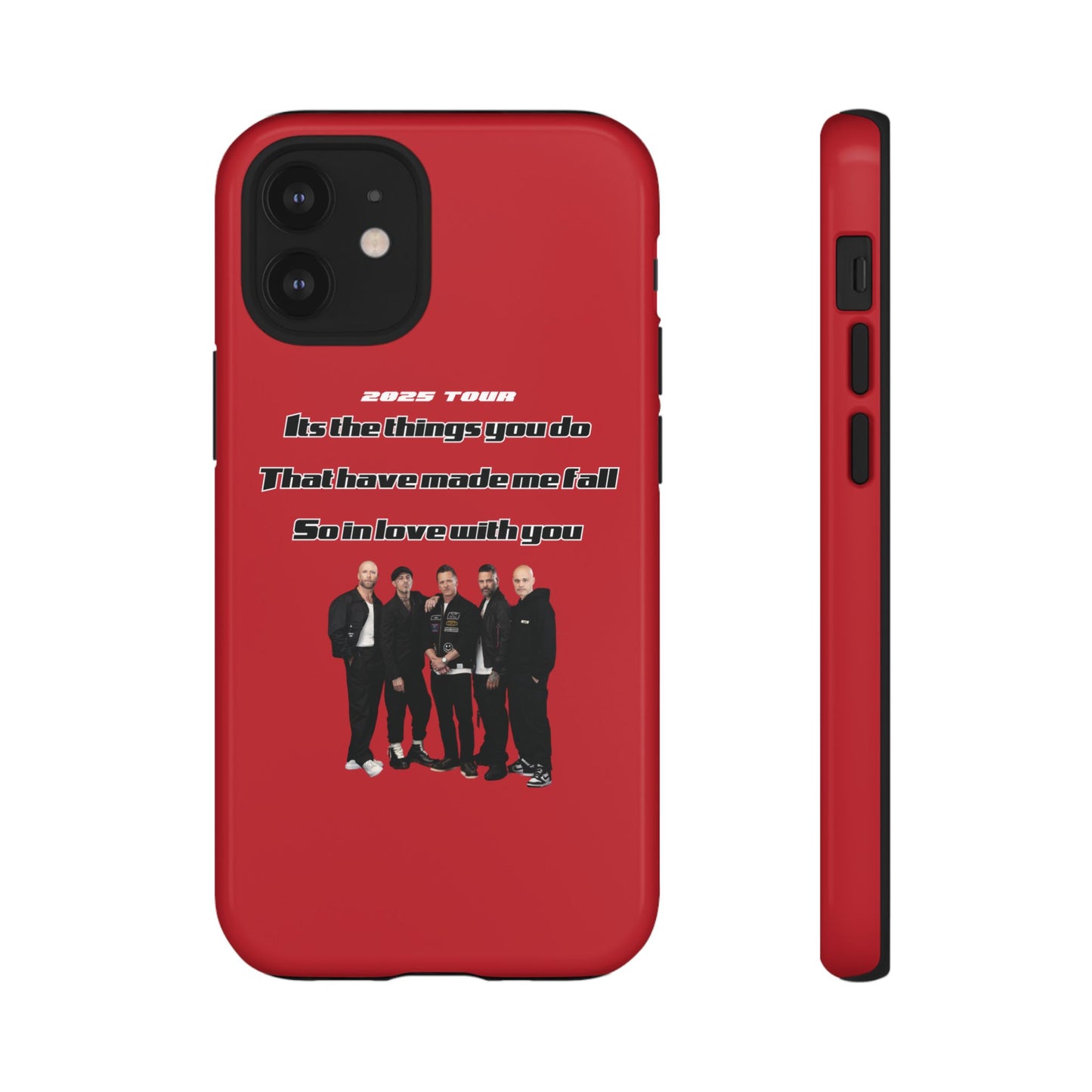 Original Five Fan Tough Case - 2025 Tour Edition unofficial Five boyband 5ive merchandise