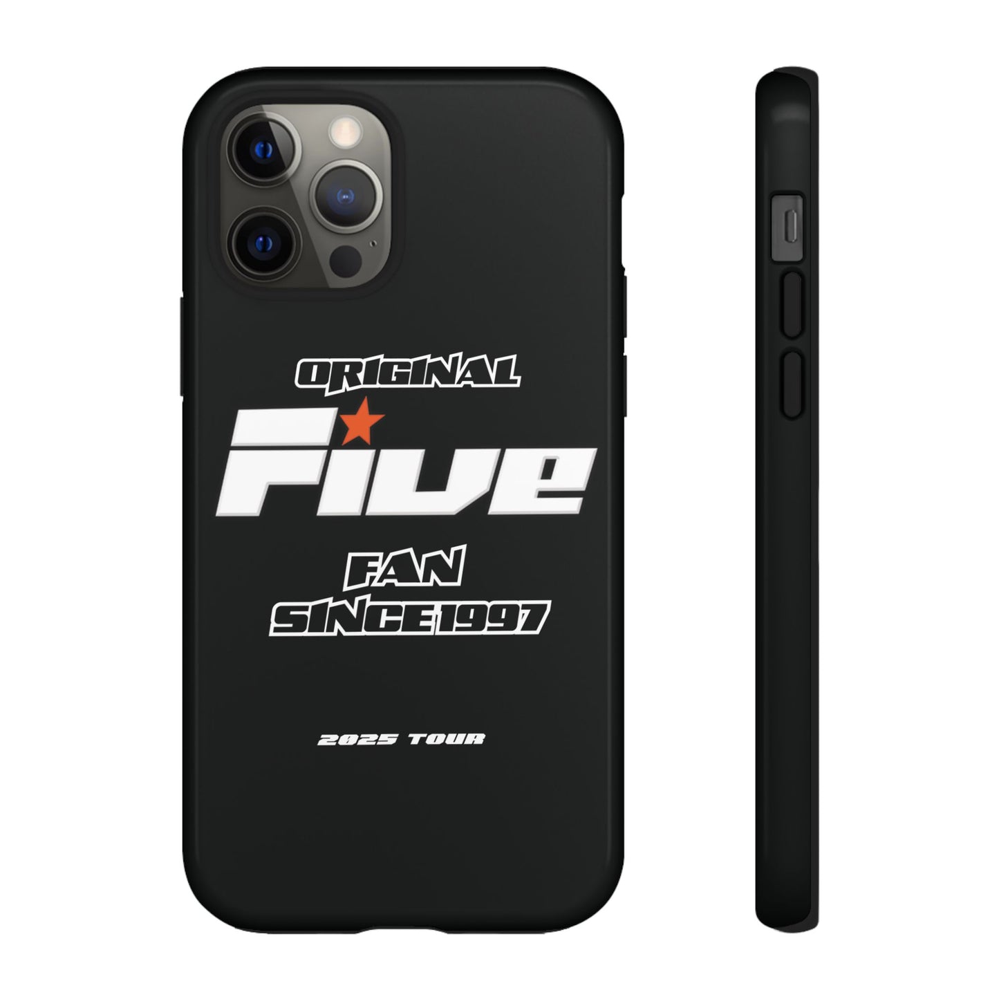 Original Five Fan Tough Case - 2025 Tour Edition unofficial Five boyband 5ive merchandise